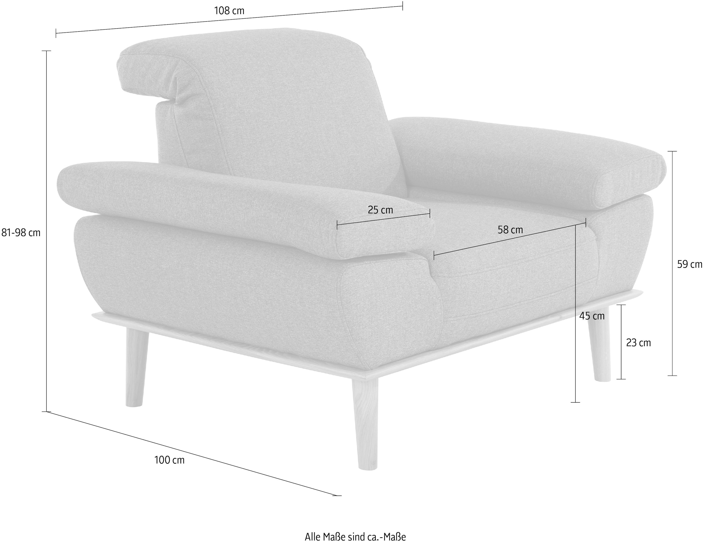 andas Sessel »Lillehem«, incl. Kopf- und Armteilverstellung, wahlweise mit  Rückenverstellung online kaufen | Jelmoli-Versand