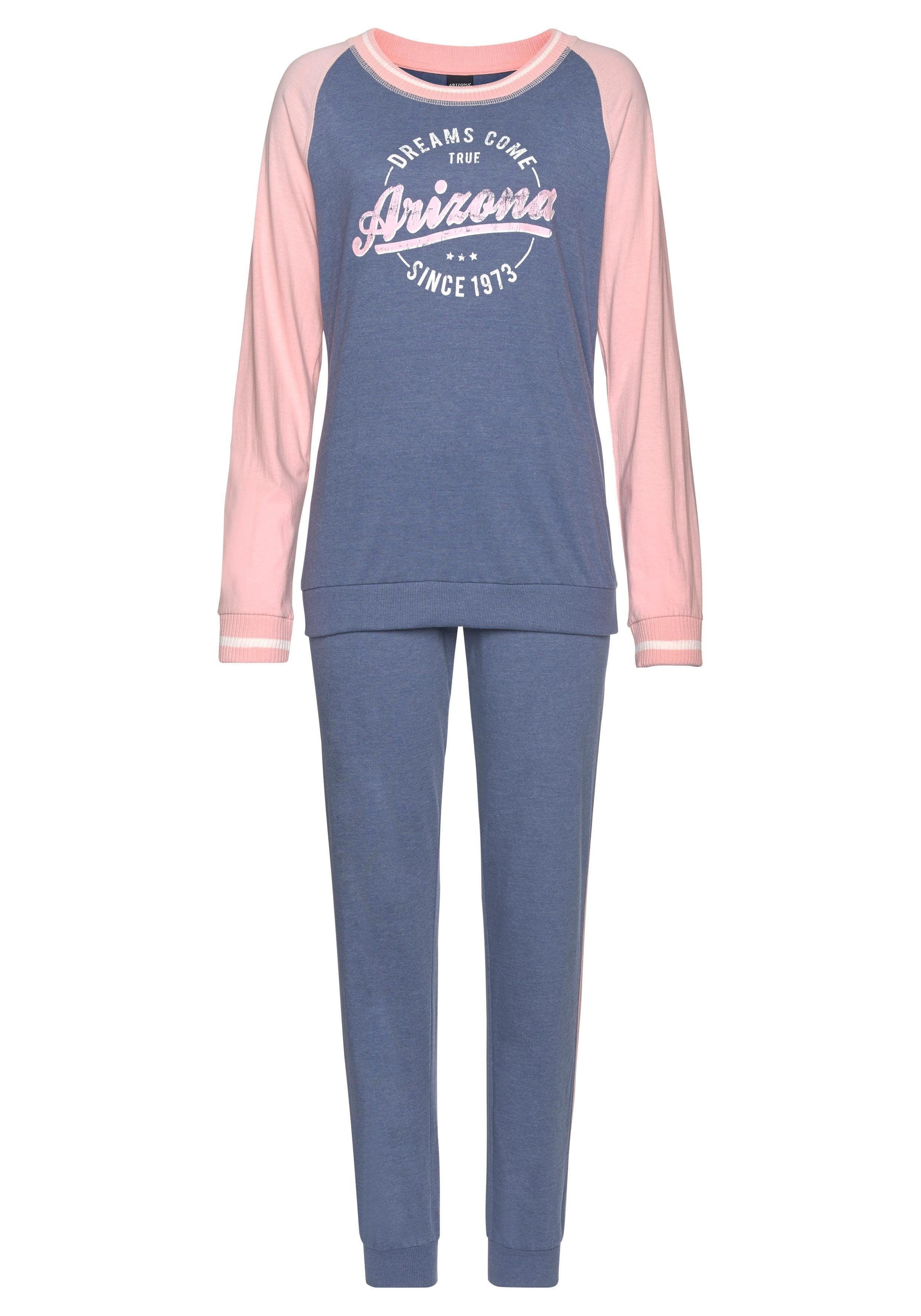 Arizona Pyjama, Schweiz online tlg., kaufen 1 College-Look Folienprint im (2 bei mit Jelmoli-Versand Stück)