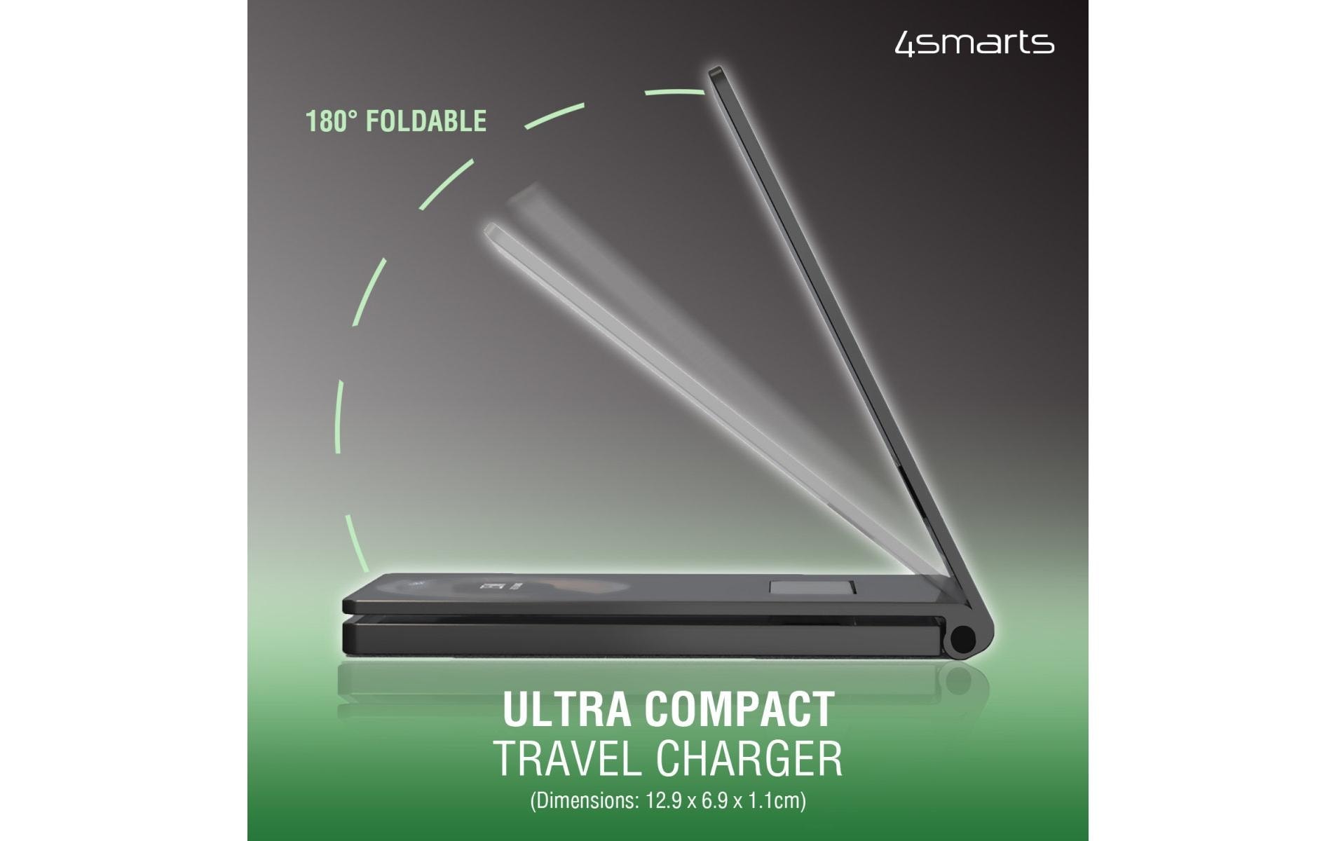 4smarts Wireless Charger »UltiMag TrioFold 15W«