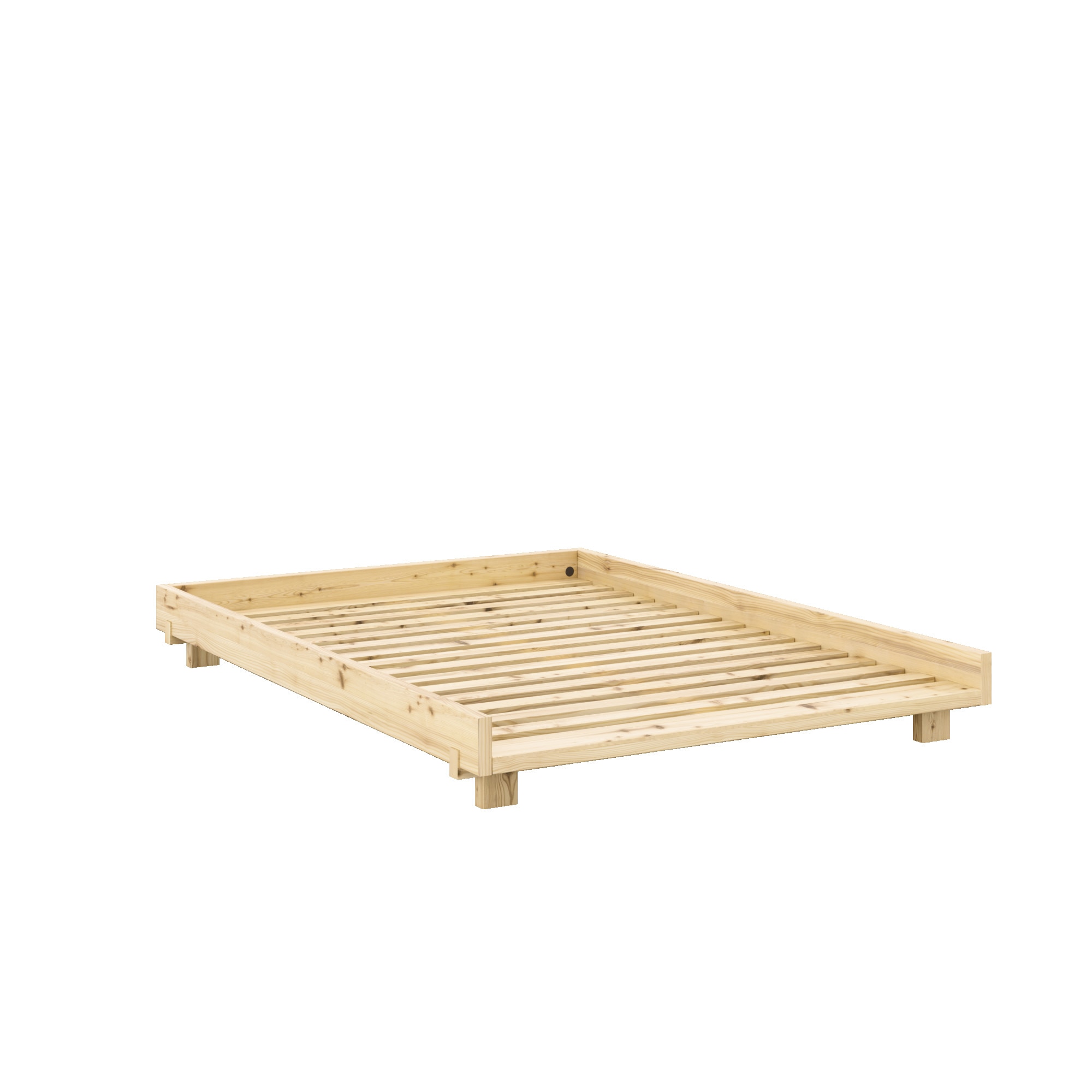 Karup Design Bettgestell »Social Bed, Bett mit oder ohne verstellbares Zubehör, ohne Matratze«, Bett wahlweise mit oder ohne Rückenlehnen und Ablagen. Ohne Matratze