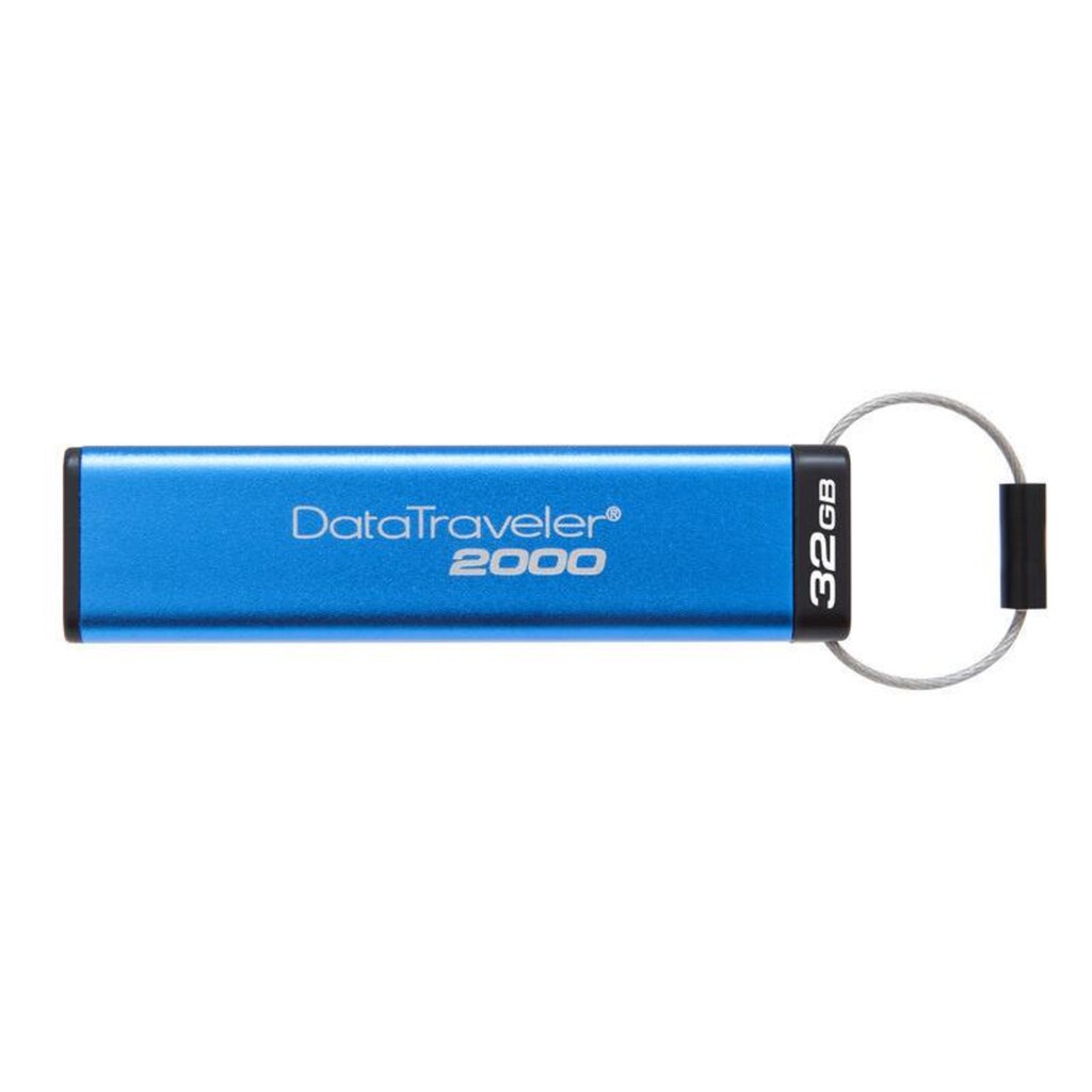 Kingston USB-Stick »DataTraveler 2000 Keypad USB 3,0 32 GB«, (Lesegeschwindigkeit 135 MB/s)