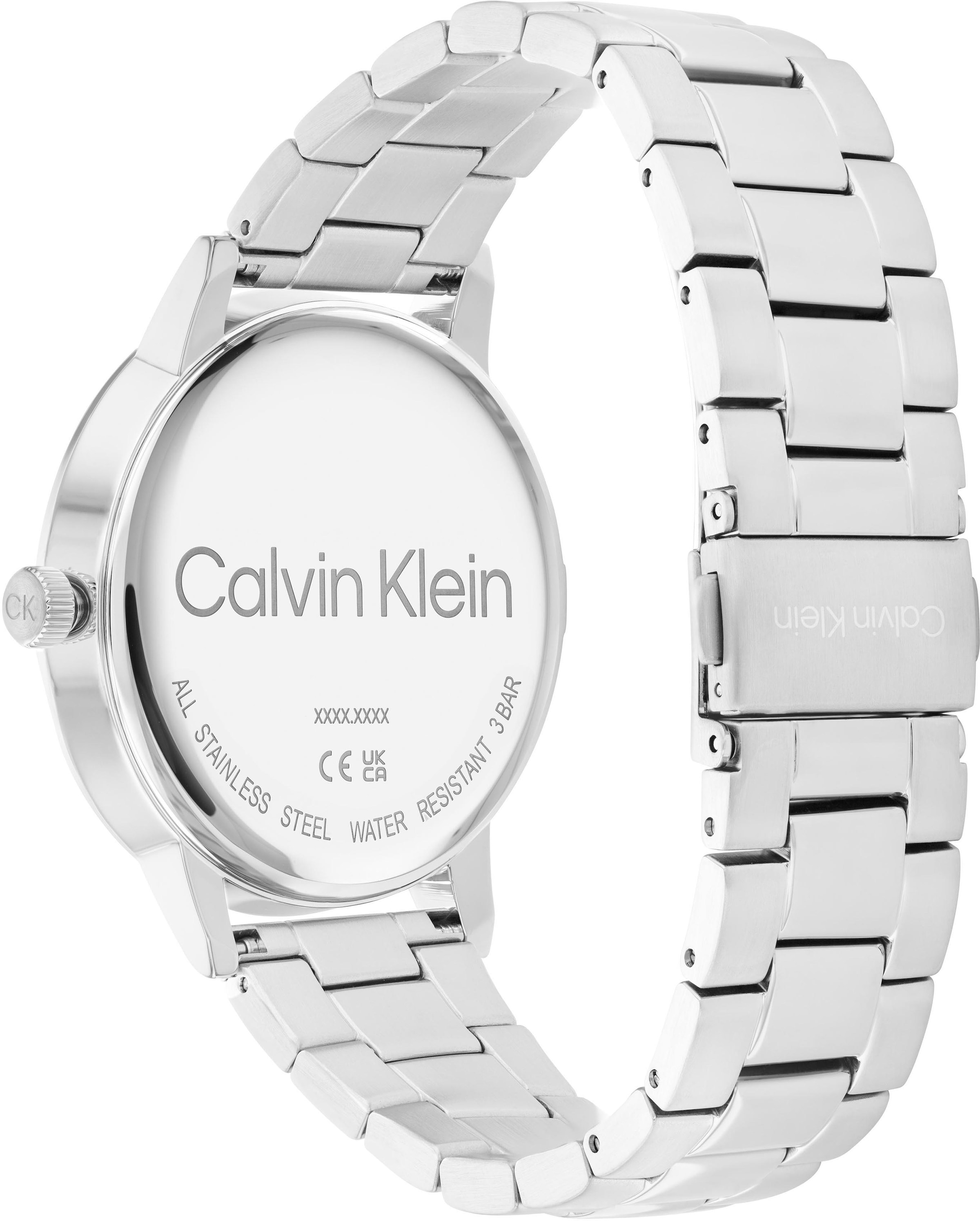 Calvin Klein Quarzuhr »Linked, 25200053«, Armbanduhr, Herrenuhr, Datum, Mineralglas