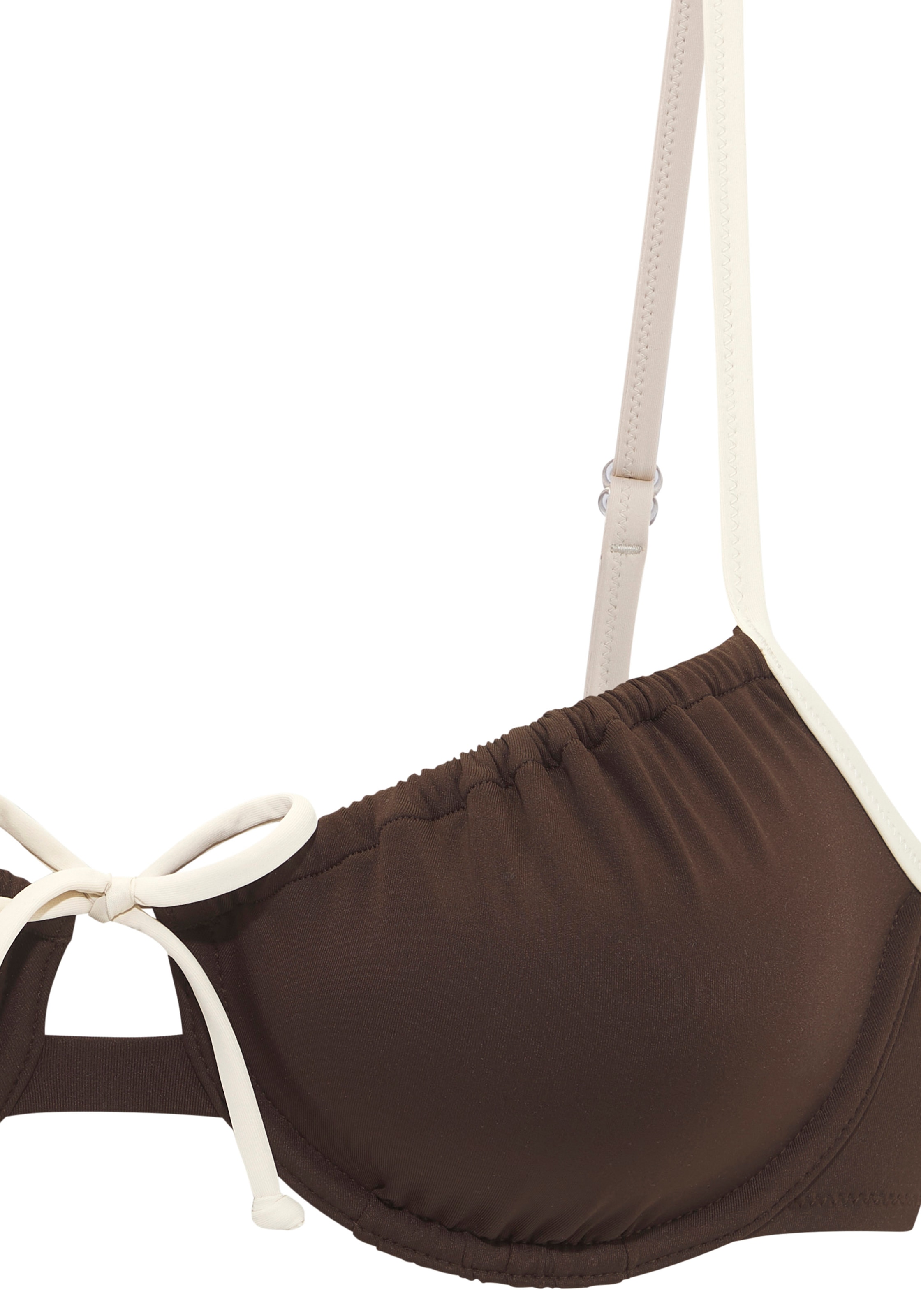 Copenhagen Studios Bügel-Bikini-Top »Emma«, mit Kontrastdetails