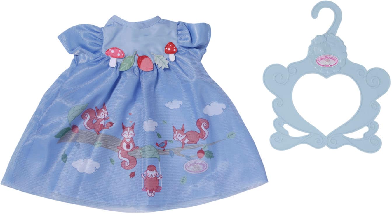 Baby Annabell Puppenkleidung »Kleid blau Eichhörnchen, 43 cm« kaufen