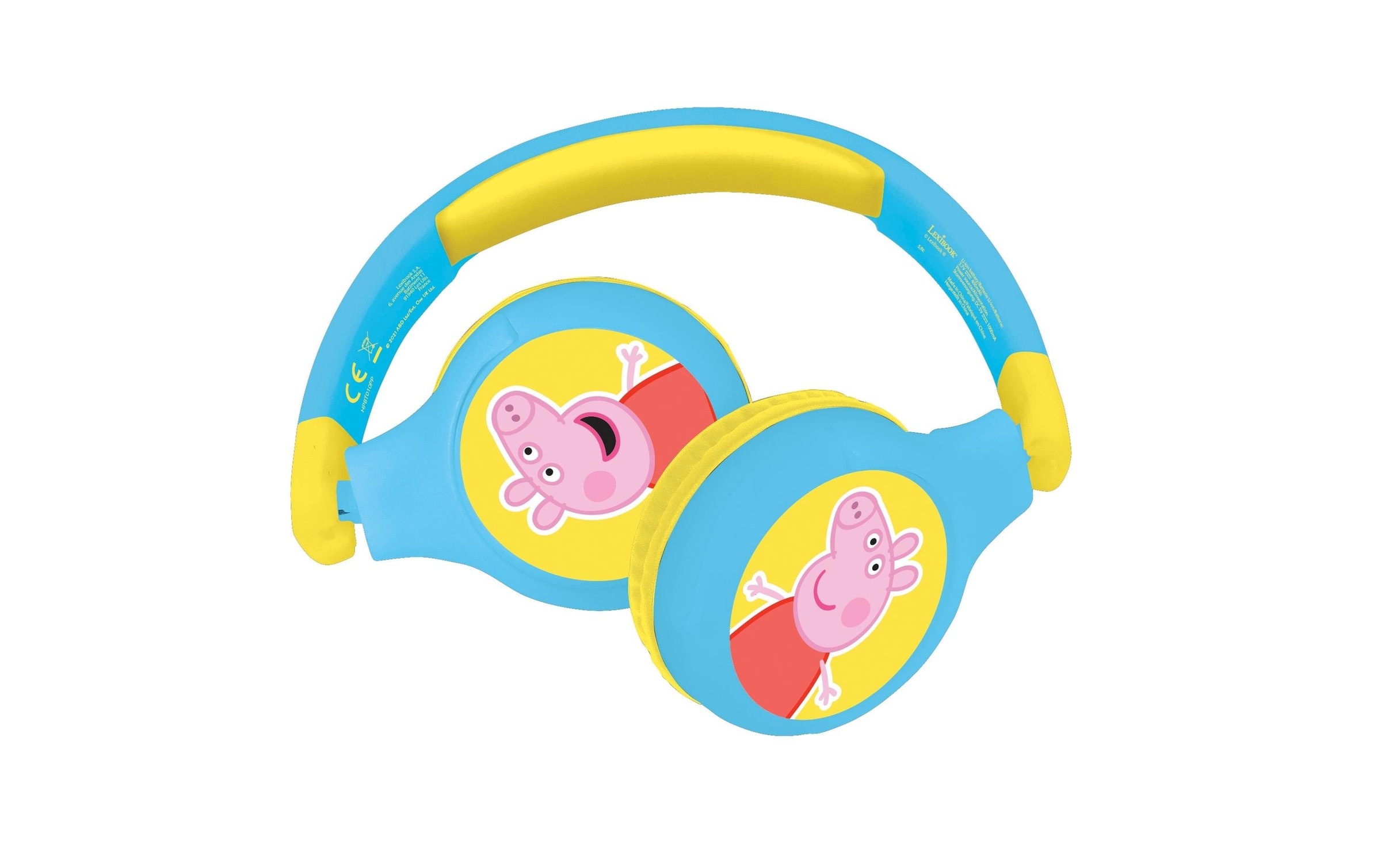 Lexibook® Bluetooth-Kopfhörer »Peppa Wutz 2-in-1-Bluetooth-Kopfhörer«