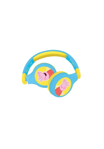 Bluetooth-Kopfhörer »Peppa Wutz 2-in-1-Bluetooth-Kopfhörer«