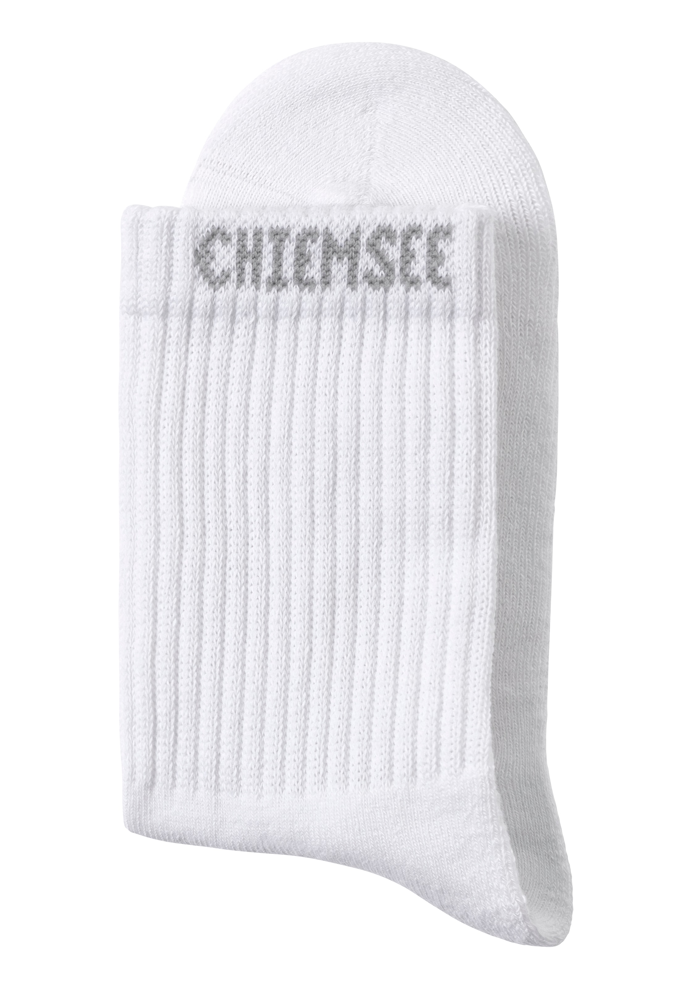 Chiemsee Tennissocken, (Packung, 6 Paar), mit eingestricktem Markennamen