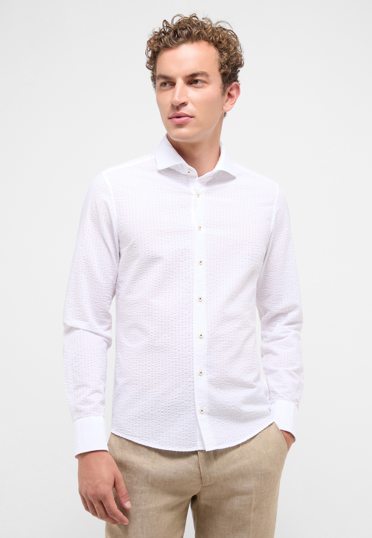 Eterna Langarmhemd »SLIM FIT«
