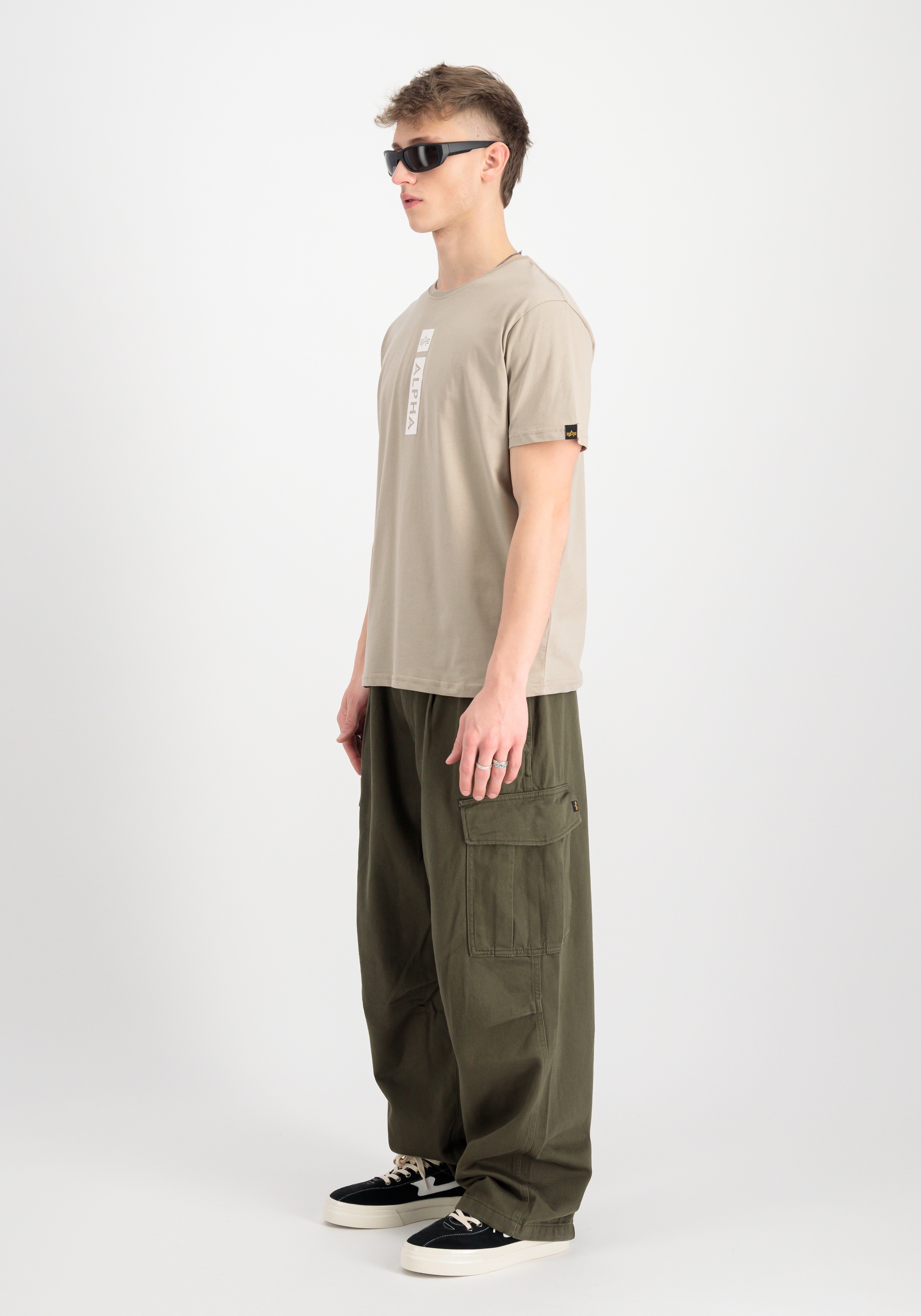 Alpha Industries T-Shirt »Alpha Industries Men - T-Shirts Alpha Puff Print T-Shirt«