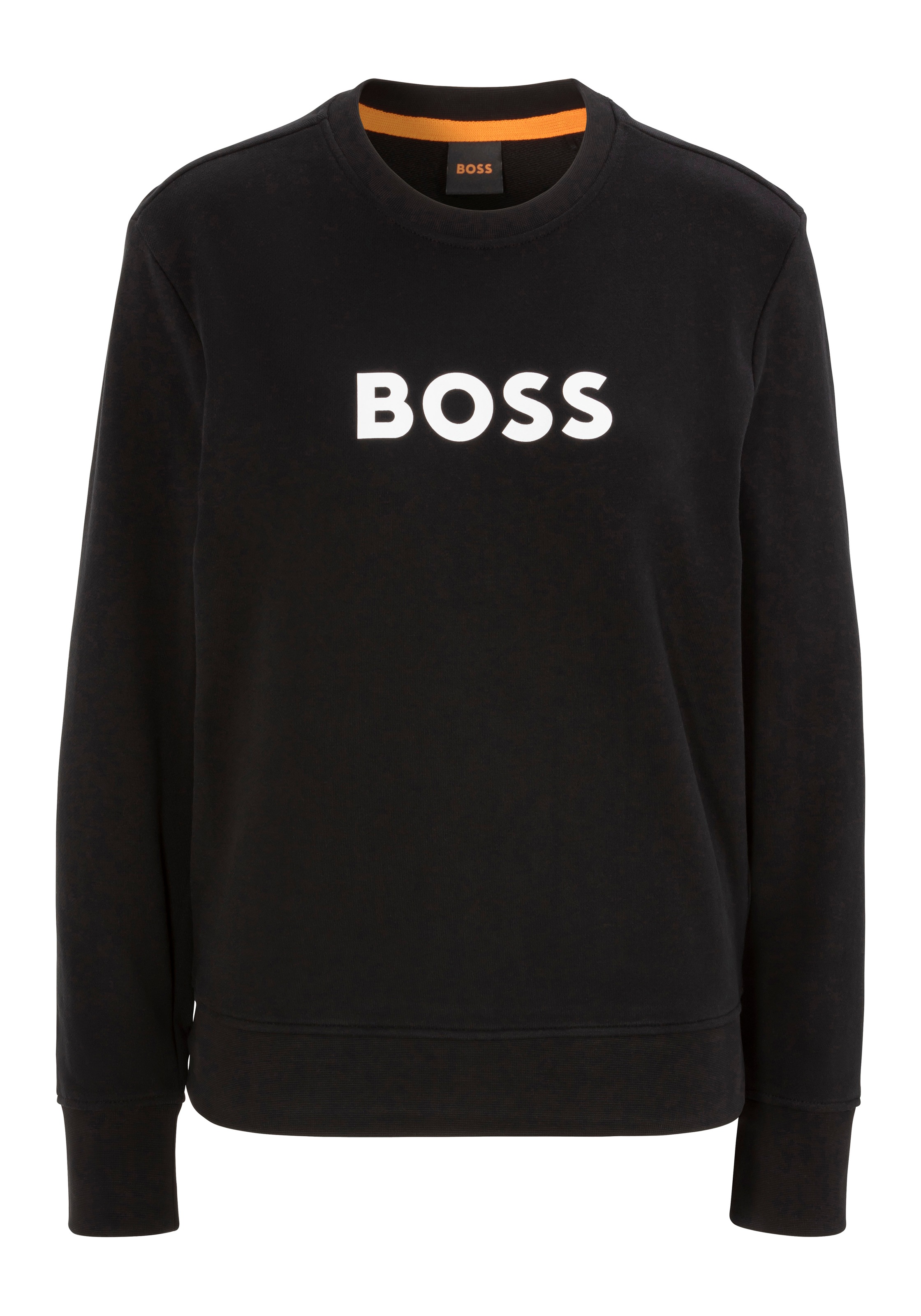 BOSS ORANGE Sweatshirt »Elaboss Premium Damenmode«, mit Rundhalsausschnitt