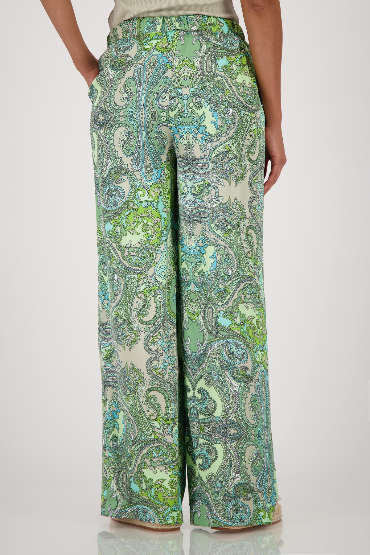 Monari Palazzohose, mit Paisleymuster