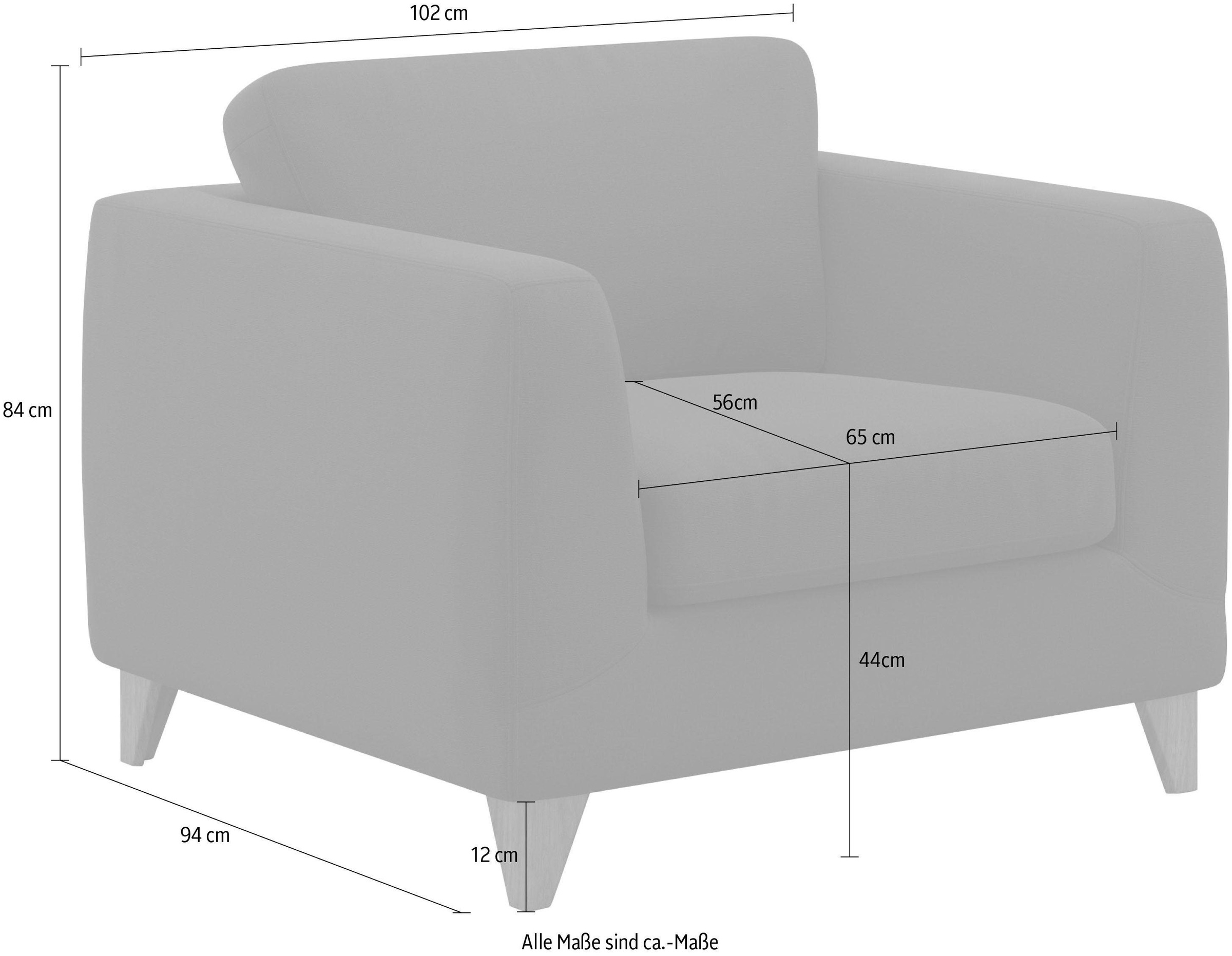 machalke® Sessel »pablo«