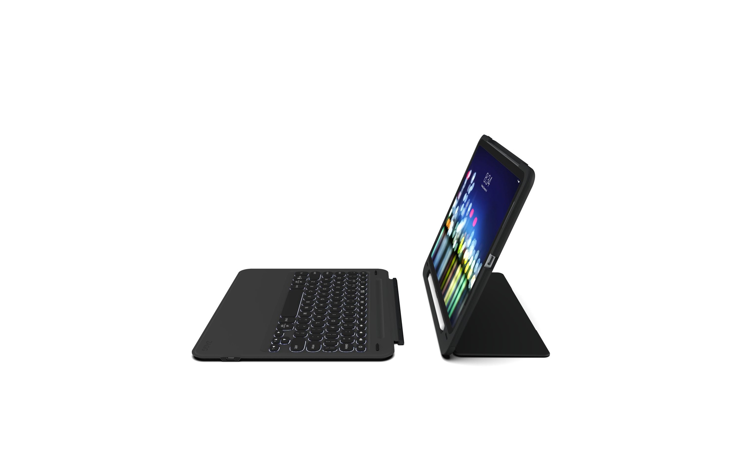 ZAGG Tablet-Tastatur »Cover Slim Book Go iPad Pro 11 Zoll«, (Ziffernblock)