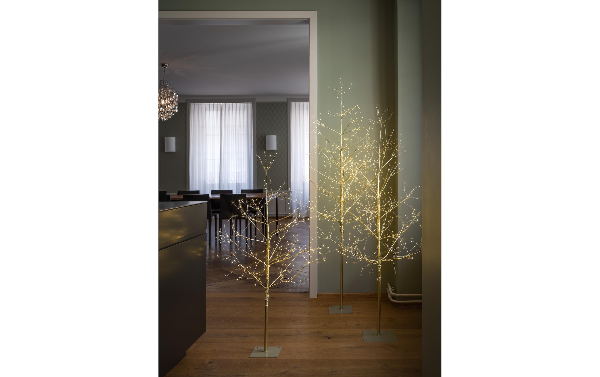 STT LED Baum »Champagne«, 390 flammig