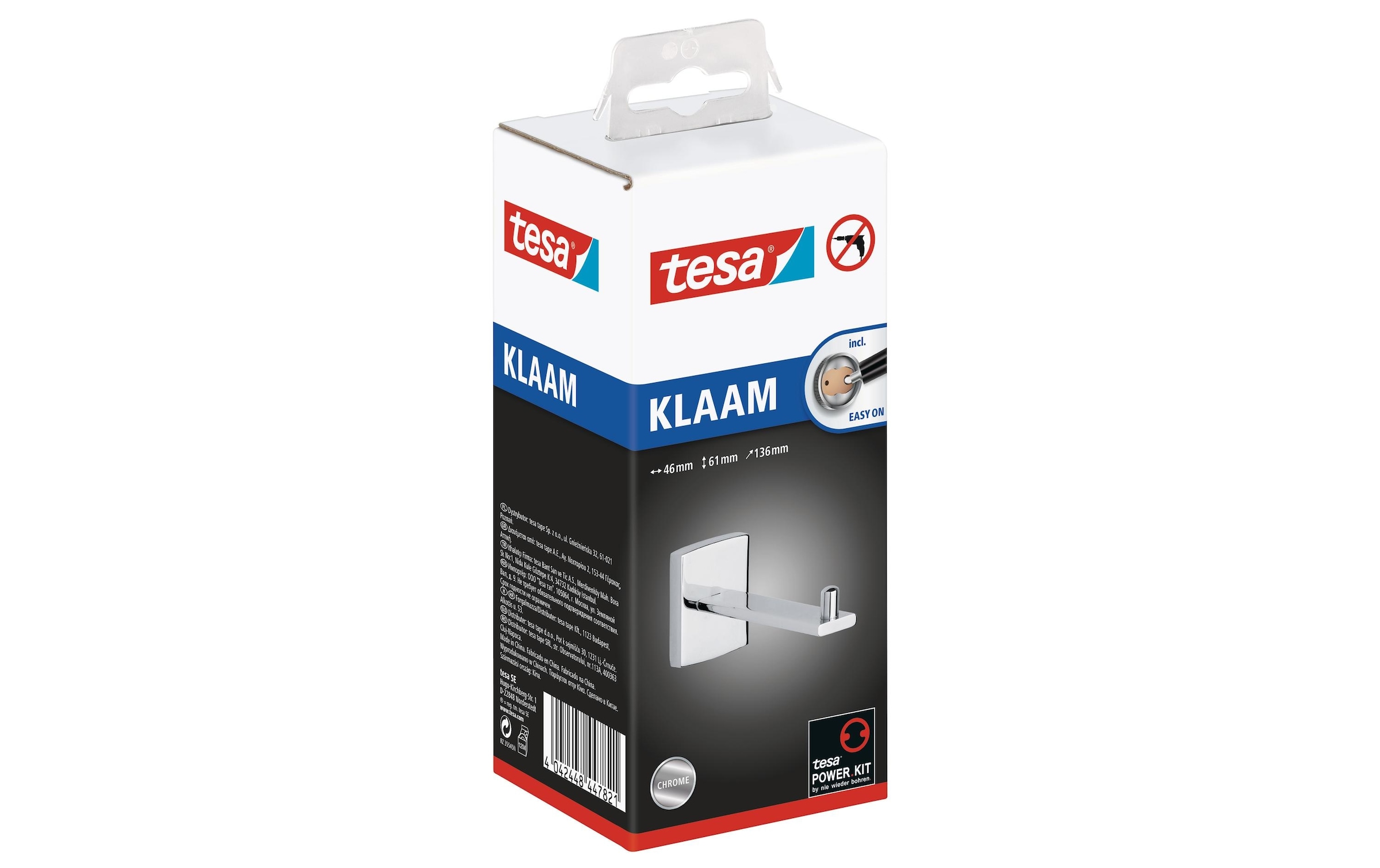 tesa Toilettenpapierhalter »Klaam«