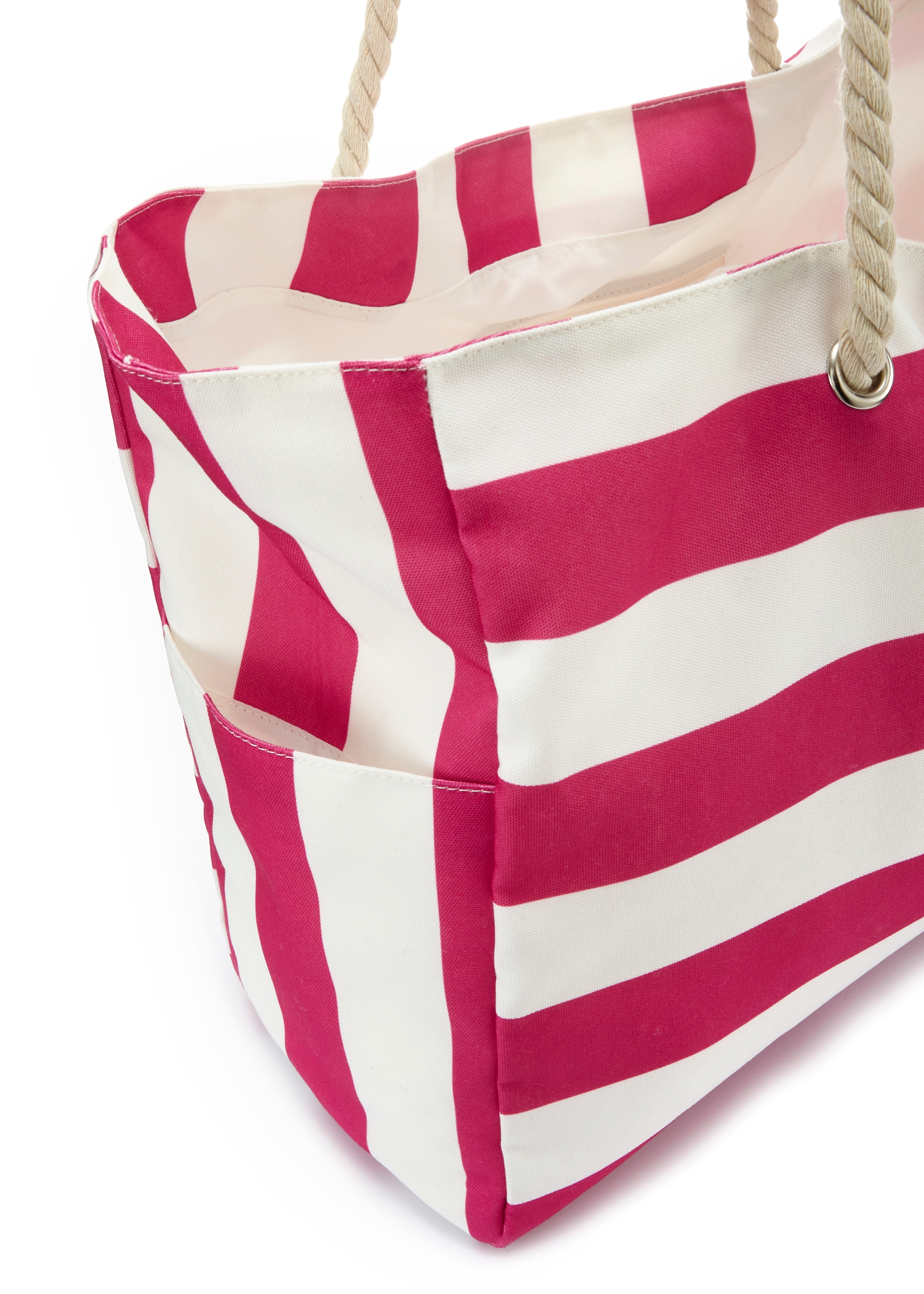 Vivance Shopper »Strandtasche«, Schultertasche, Sommertasche, Handtasche, Tragetasche VEGAN
