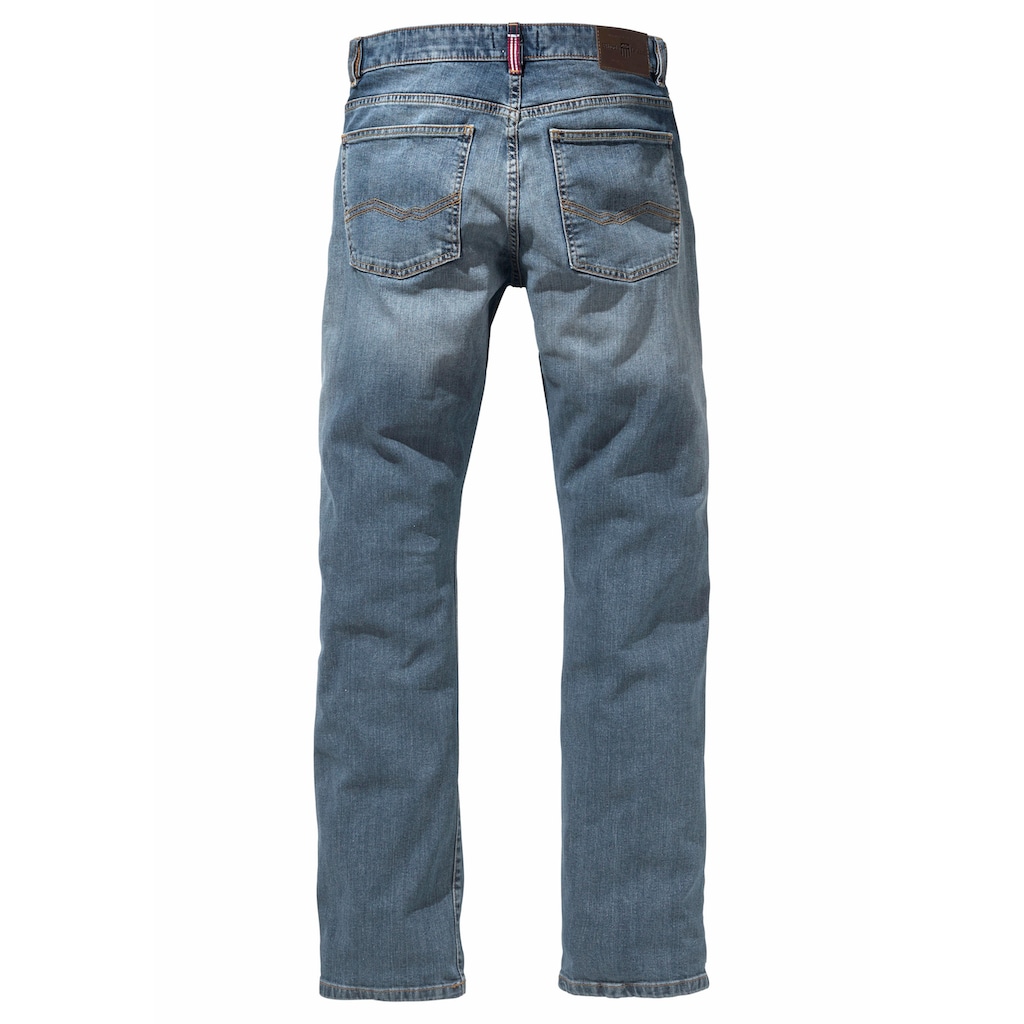 Rhode Island Stretch-Jeans »Reed«, in used Optik