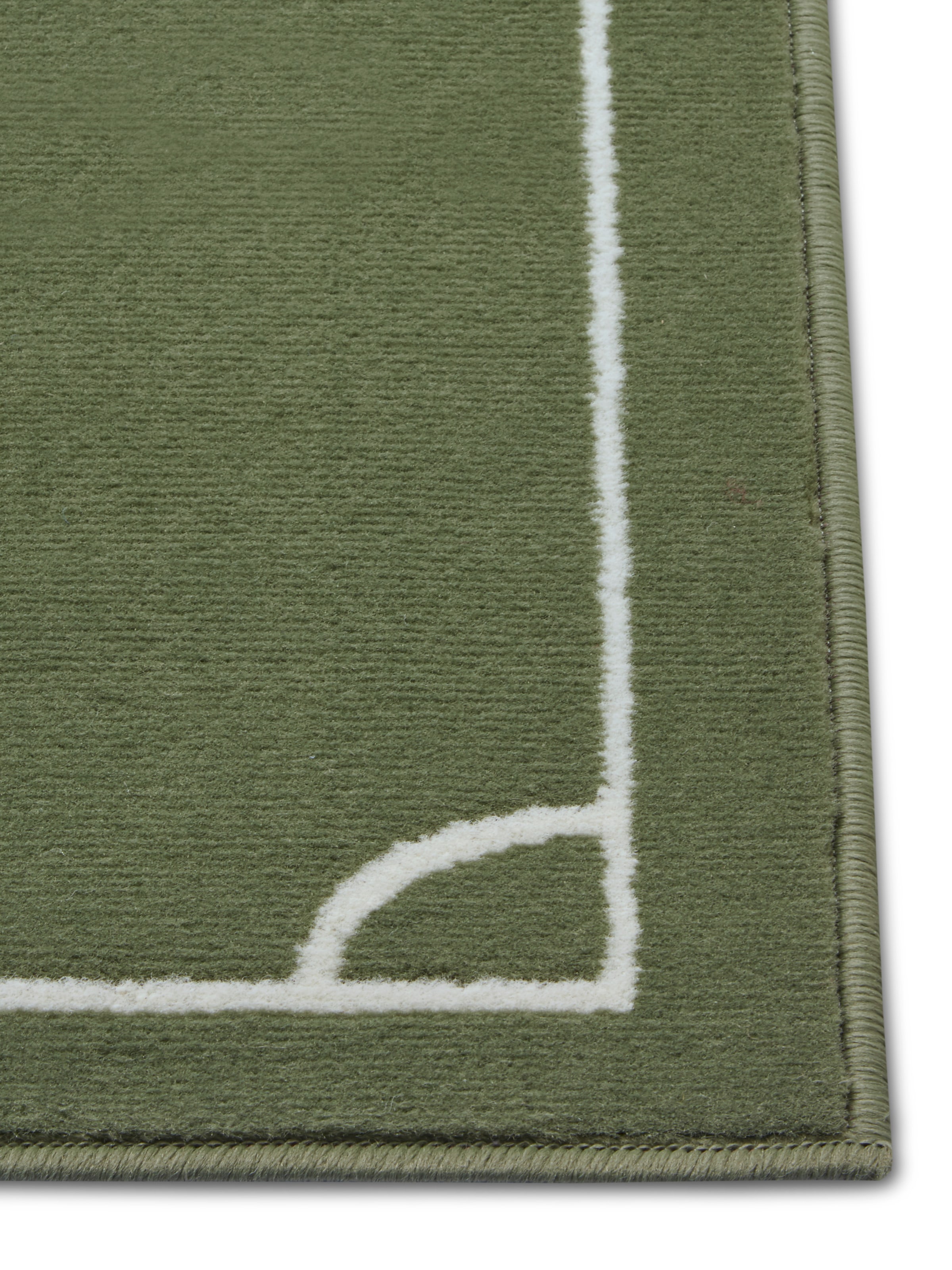 HANSE Home Teppich »Estadio«, rechteckig, 8 mm Höhe, Kinderteppich, Spielteppich, Spielunterlage, Fussball, Kinderzimmer