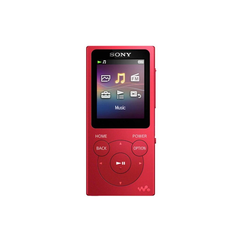 Sony MP3-Player »NW-E393R Rot«