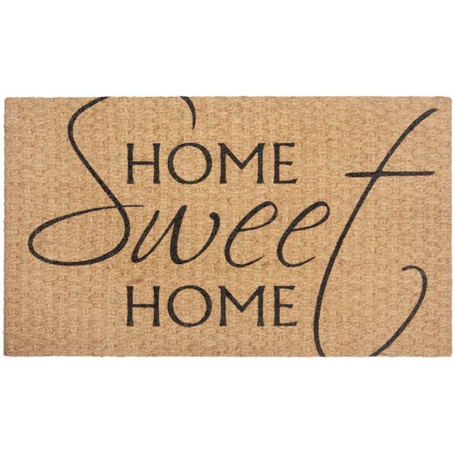 ❤ HANSE Home Fussmatte »Kokos Braided Home Sweet Home«, rechteckig, Kokos,  Schmutzfangmatte, Outdoor, Rutschfest, Innen, Kokosmatte, Flur entdecken im  Jelmoli-Online Shop