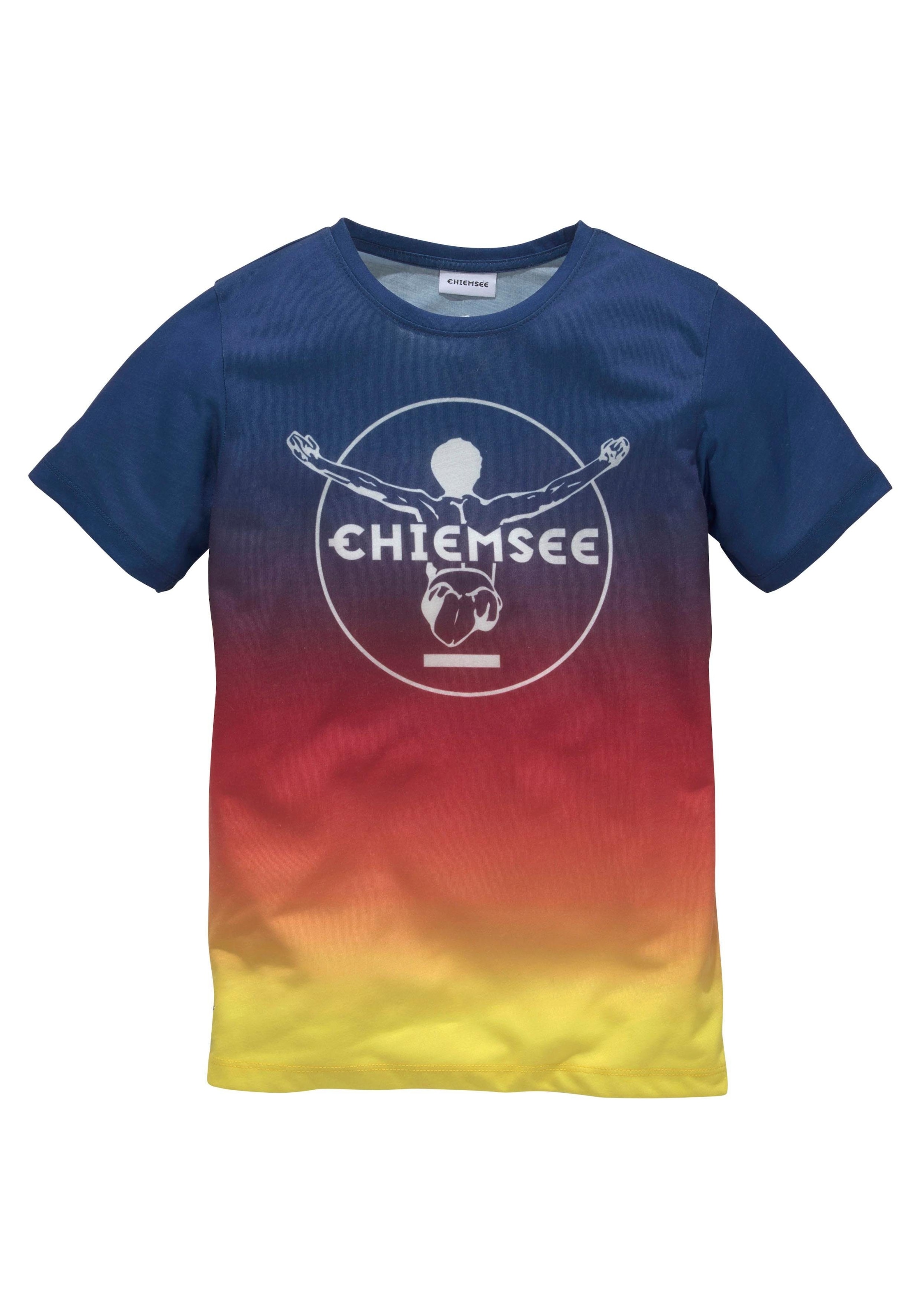 ✵ Chiemsee T-Shirt, im Farbverlauf mit Druck vorn günstig bestellen |  Jelmoli-Versand