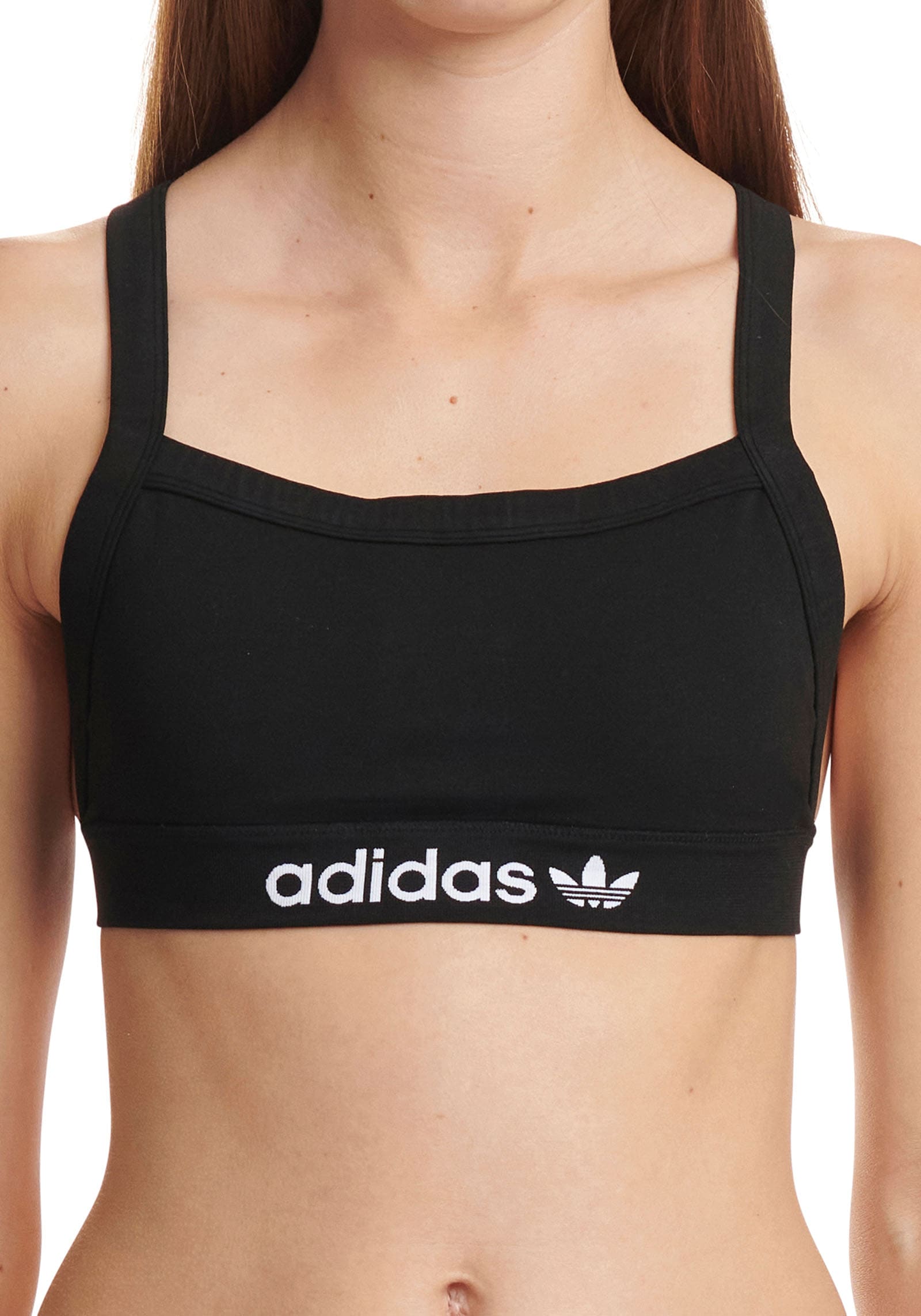 adidas Originals Bralette, mit gekreuztem Ringerrücken