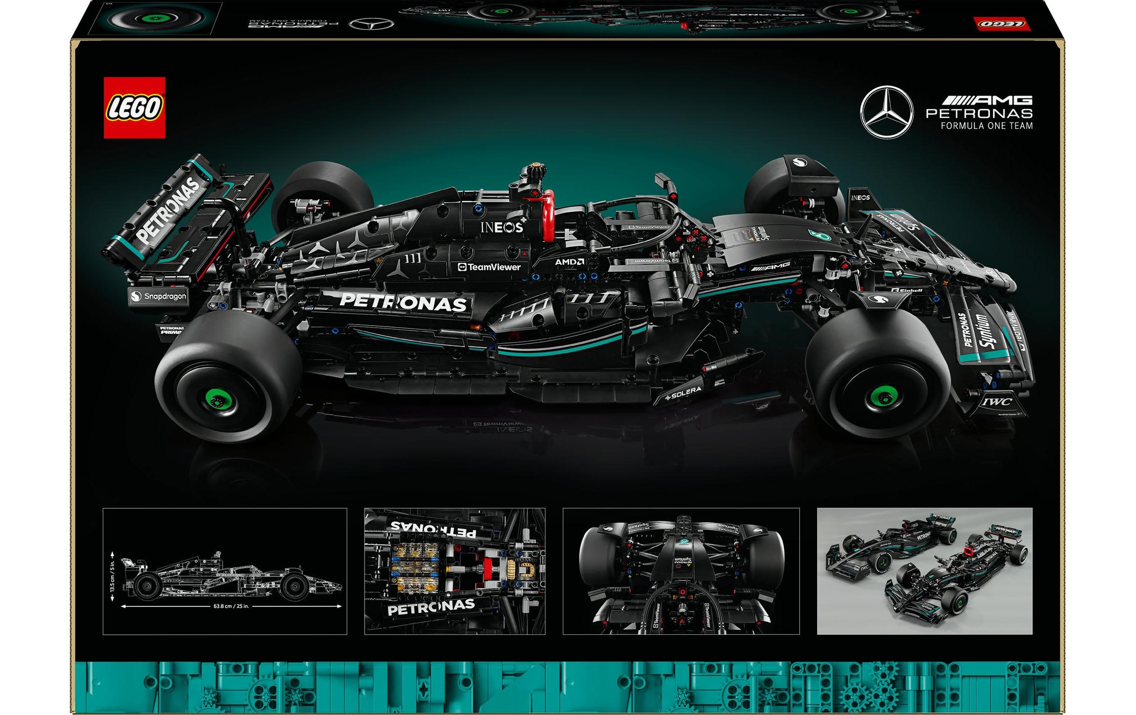 LEGO® Spielbausteine »Technic Mercedes-AMG F1 W14 E Performance 42171«, (1642 St.)