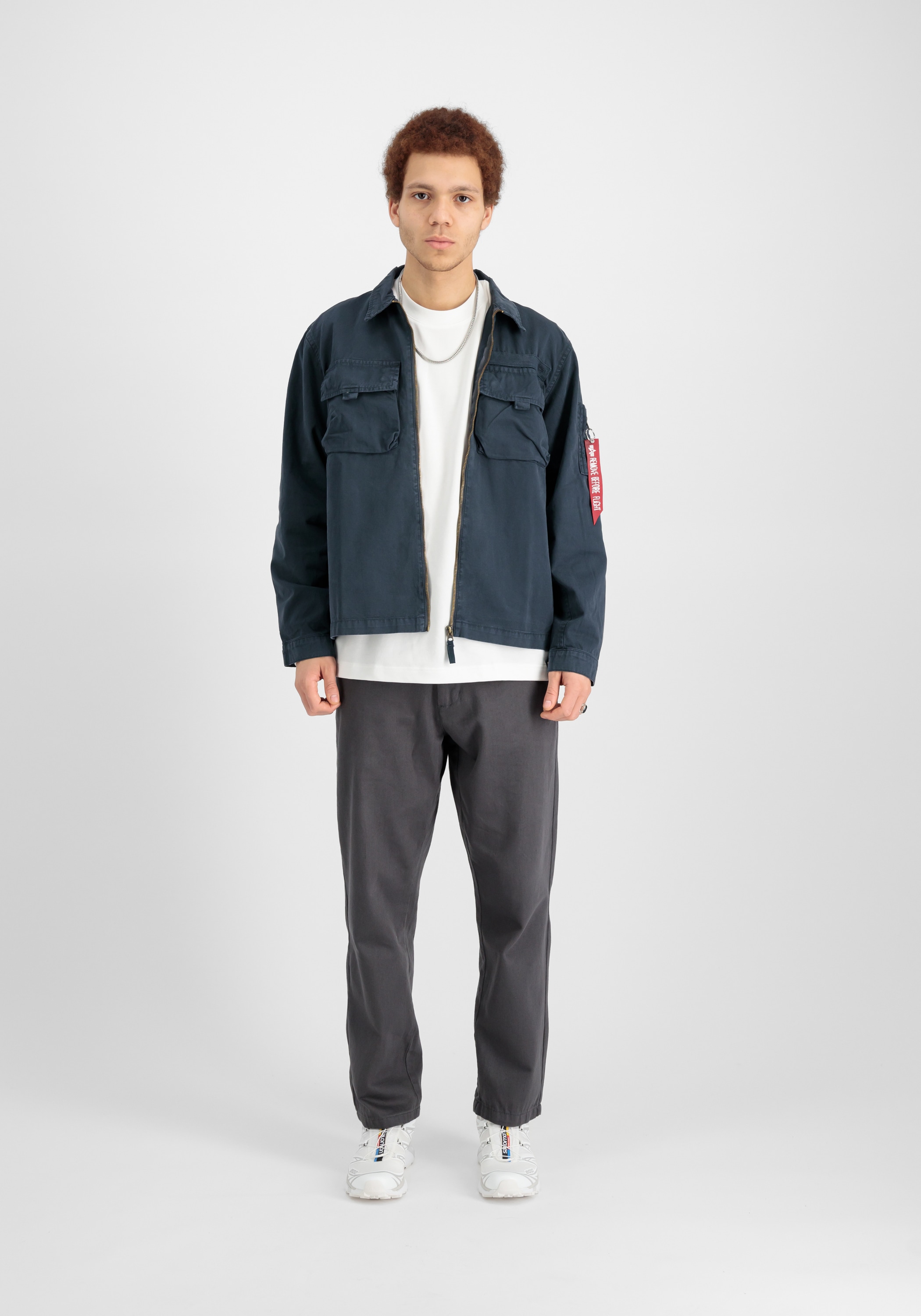Alpha Industries Hemdjacke »Twill Overshirt«