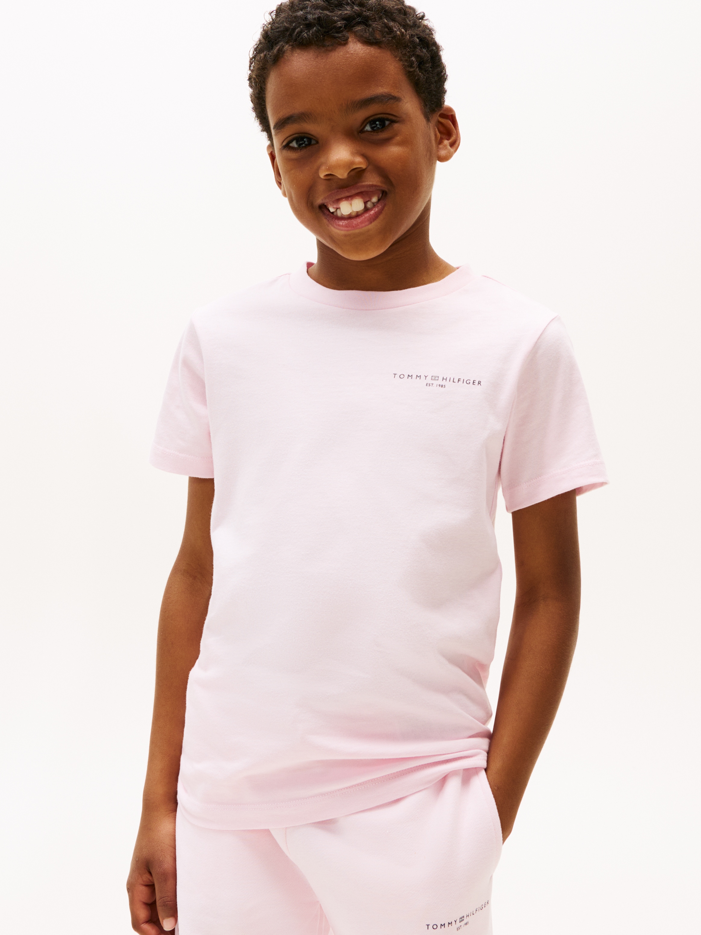 Tommy Hilfiger T-Shirt »MINI CORP T-SHIRT« in Unifarbe