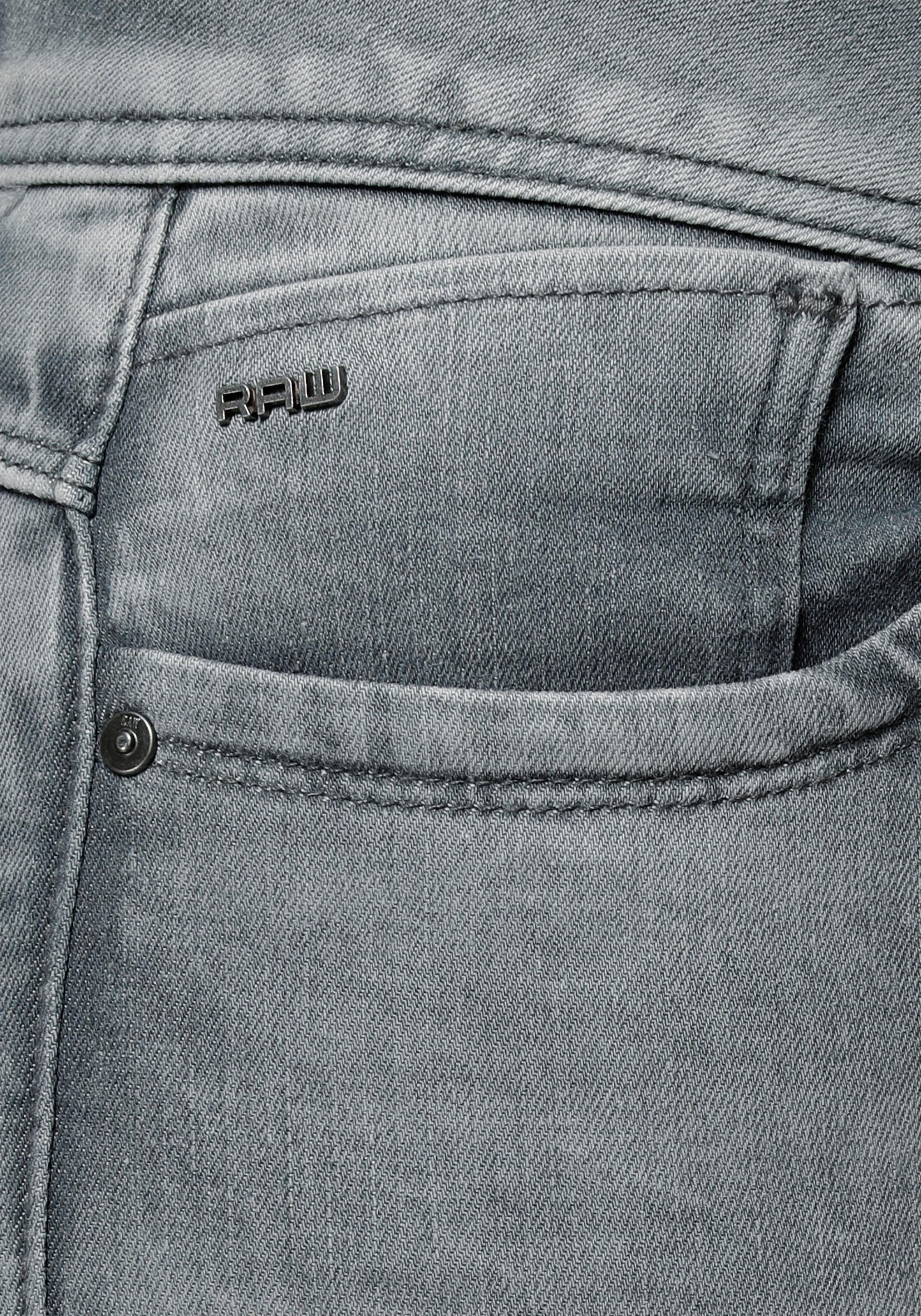 G-Star RAW mit Skinny«, Skinny-fit-Jeans kaufen online Elasthan-Anteil Waist »Mid Jelmoli-Versand Schweiz bei