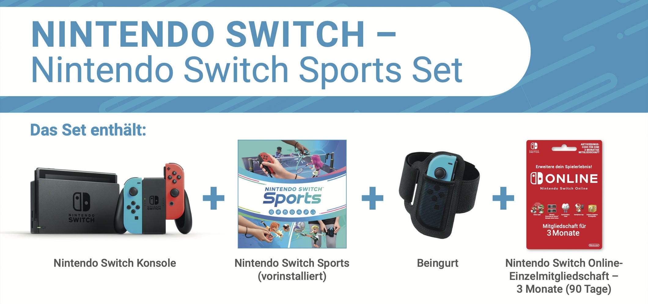 Sports« ❤ Shop Switch bestellen Nintendo Switch + Jelmoli-Online im »r/b Spielekonsole