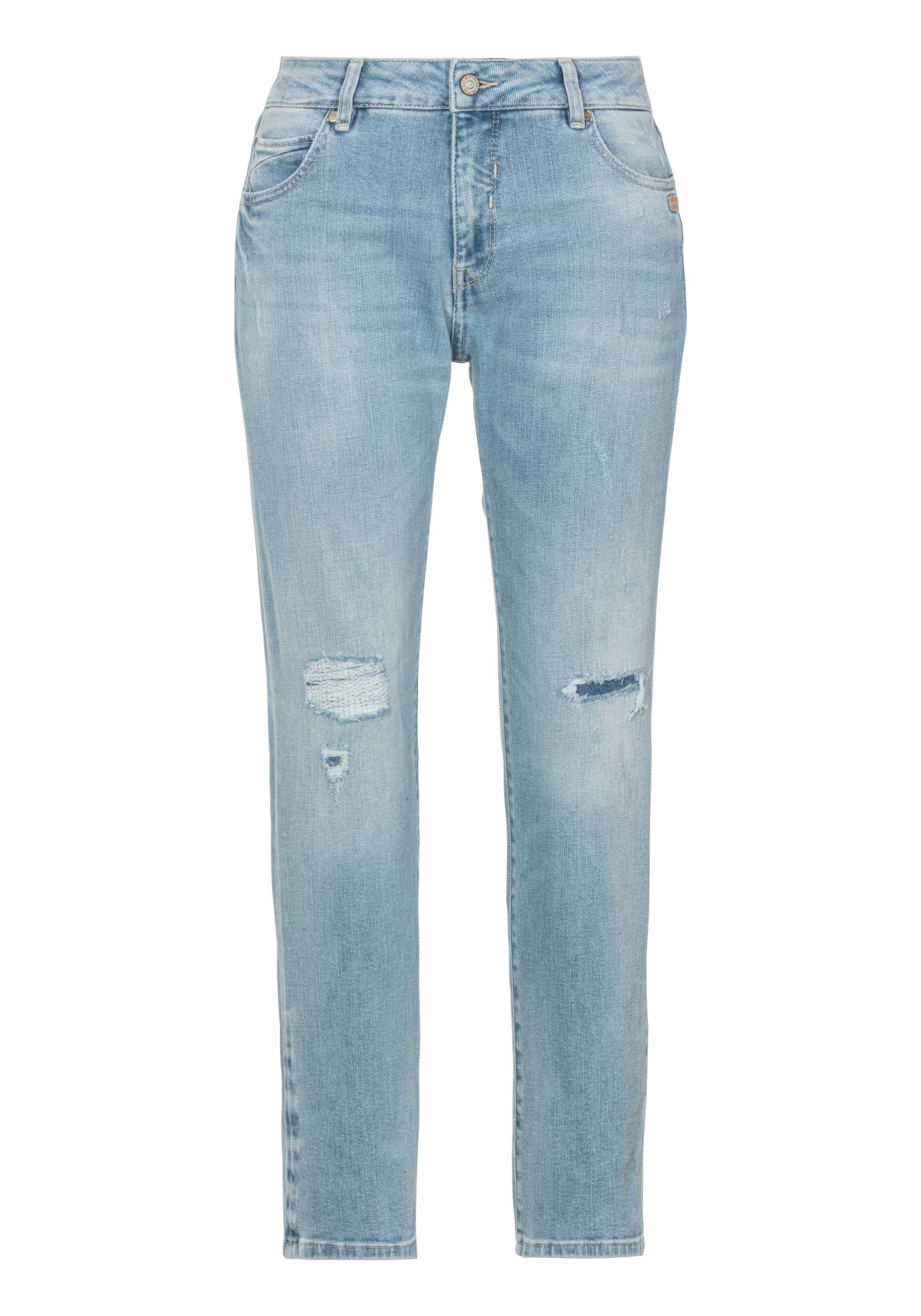 GANG Boyfriend-Jeans »94NADIA«, 5-Pocket Style mit Reissverschluss und Knopf