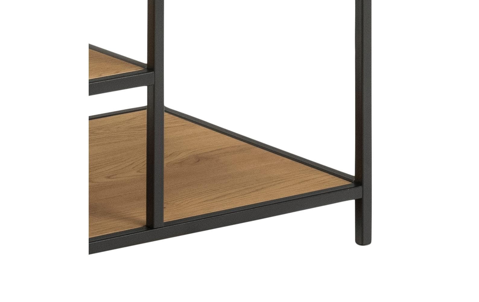 AC Design Garderobenständer »Seaford 77 x 45 x 165 cm, Eiche/Schwarz«