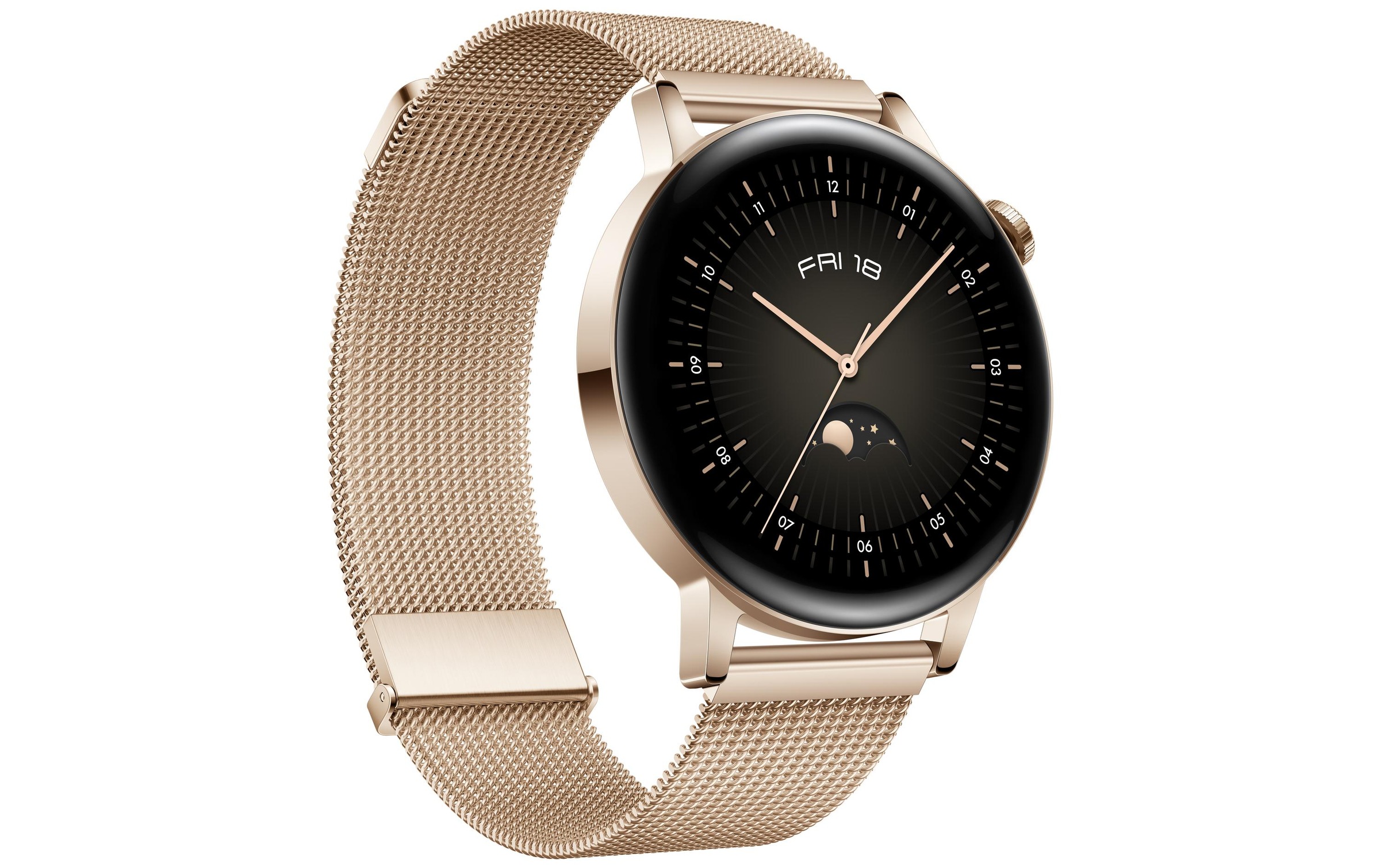 Huawei Smartwatch »Huawei Watch GT3 42 mm Milanese«, (3,33 cm / 1,32 Zoll), Harmony OS,)