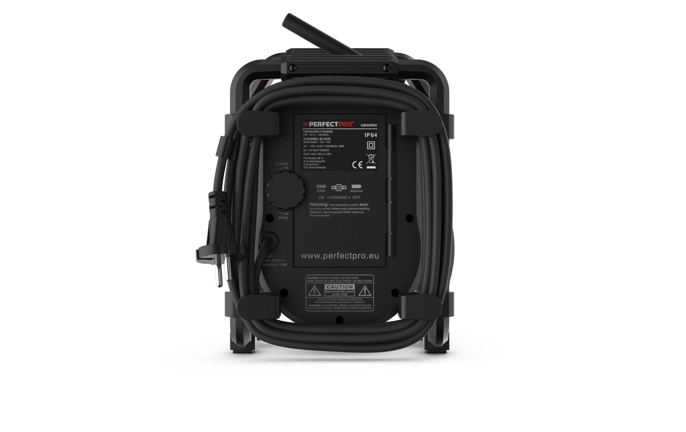 PerfectPro Digitalradio (DAB+) »UBOX 400R«