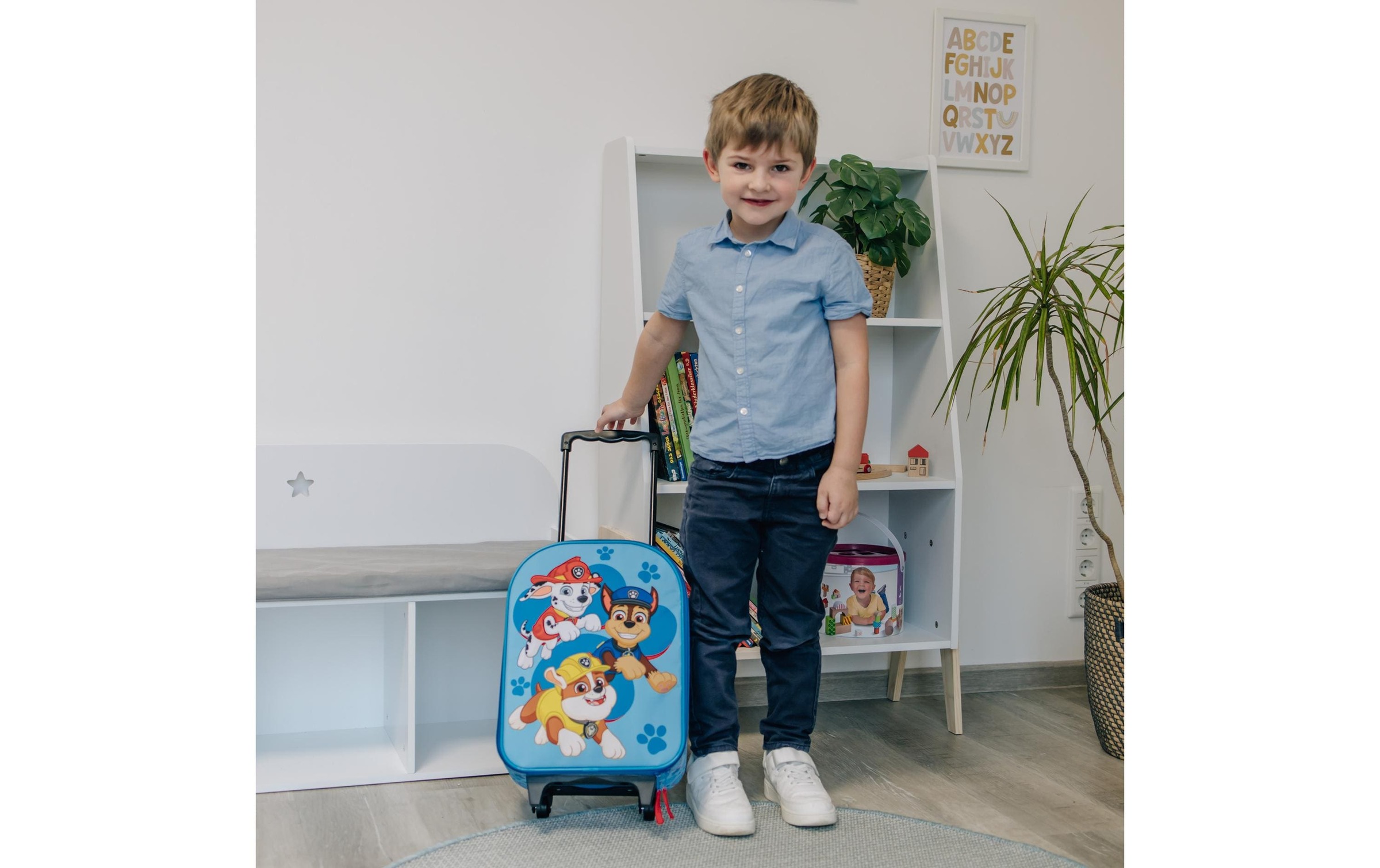 UNDERCOVER Kinderkoffer »Undercover Kinder-Reisekoffer«, 2 Rollen
