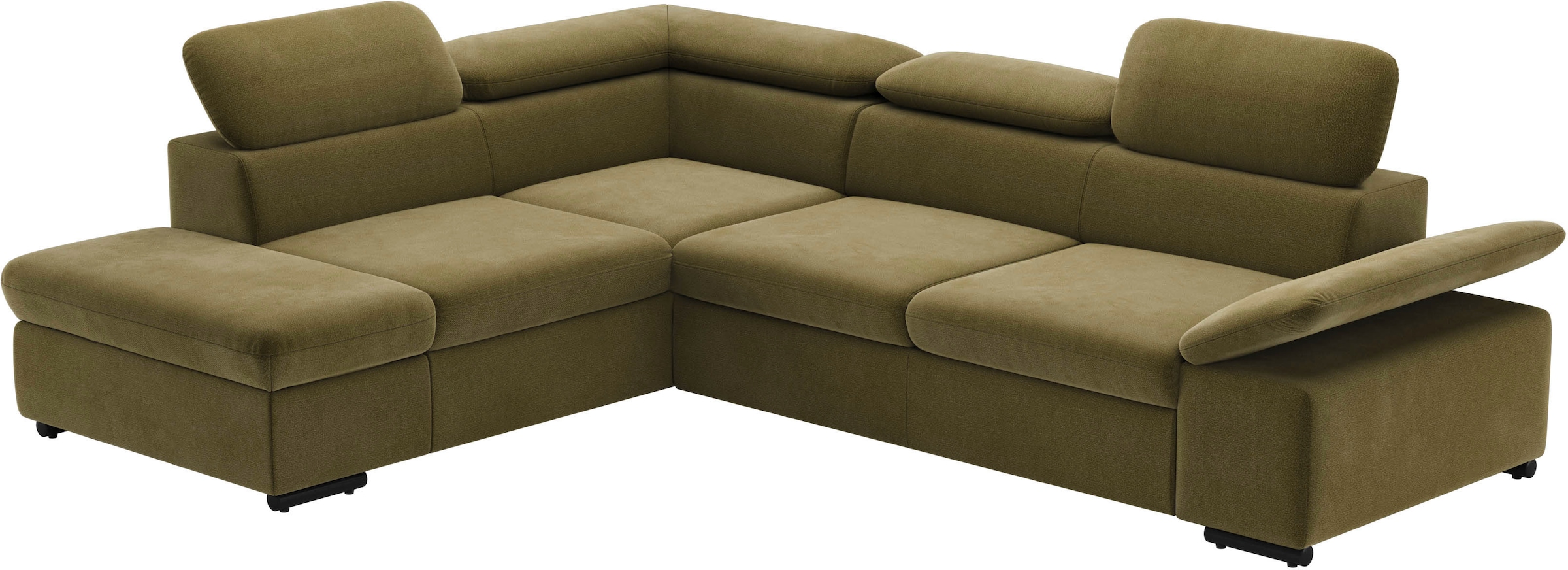 sit&more Ecksofa »Alcudia L-Form«, mit Armteilverstellung, optional Kopfteilverstellung und Bettfunktion