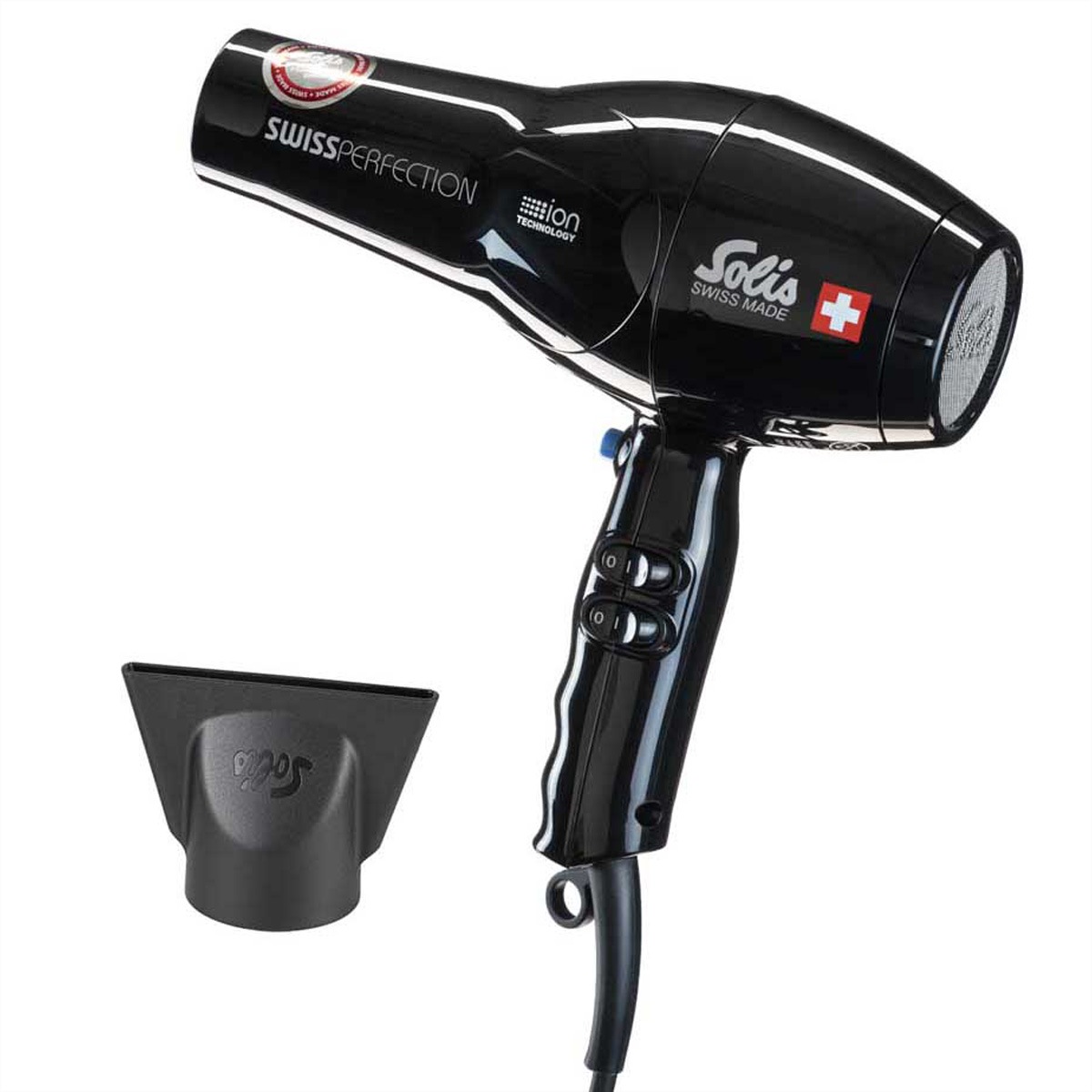 SOLIS OF SWITZERLAND Haartrockner »Solis Haarföhn Swiss Perfection 440, schwarz«