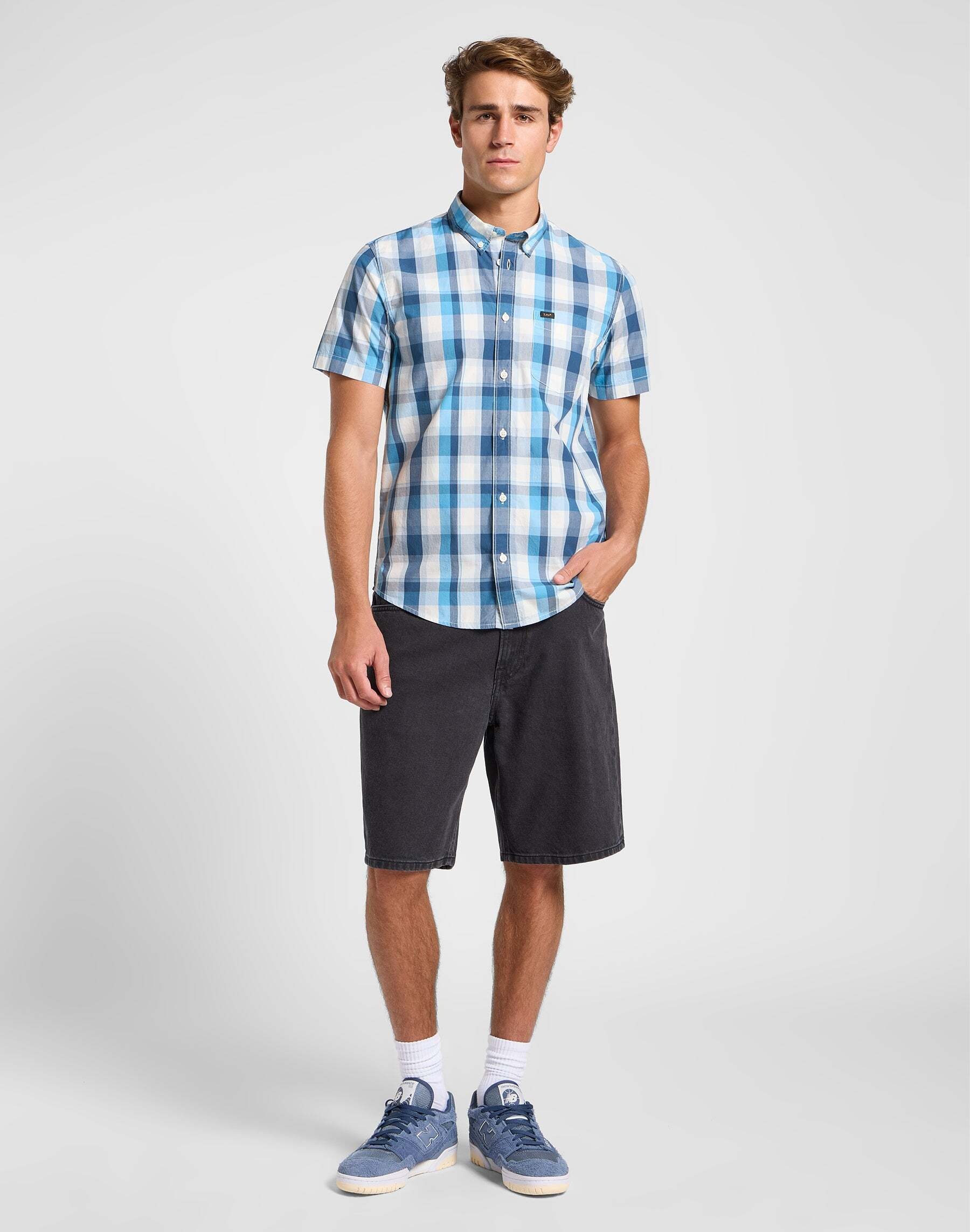 Lee® Kurzarmhemd »LEE Kurzarmhemd Lee Button Down Ss«