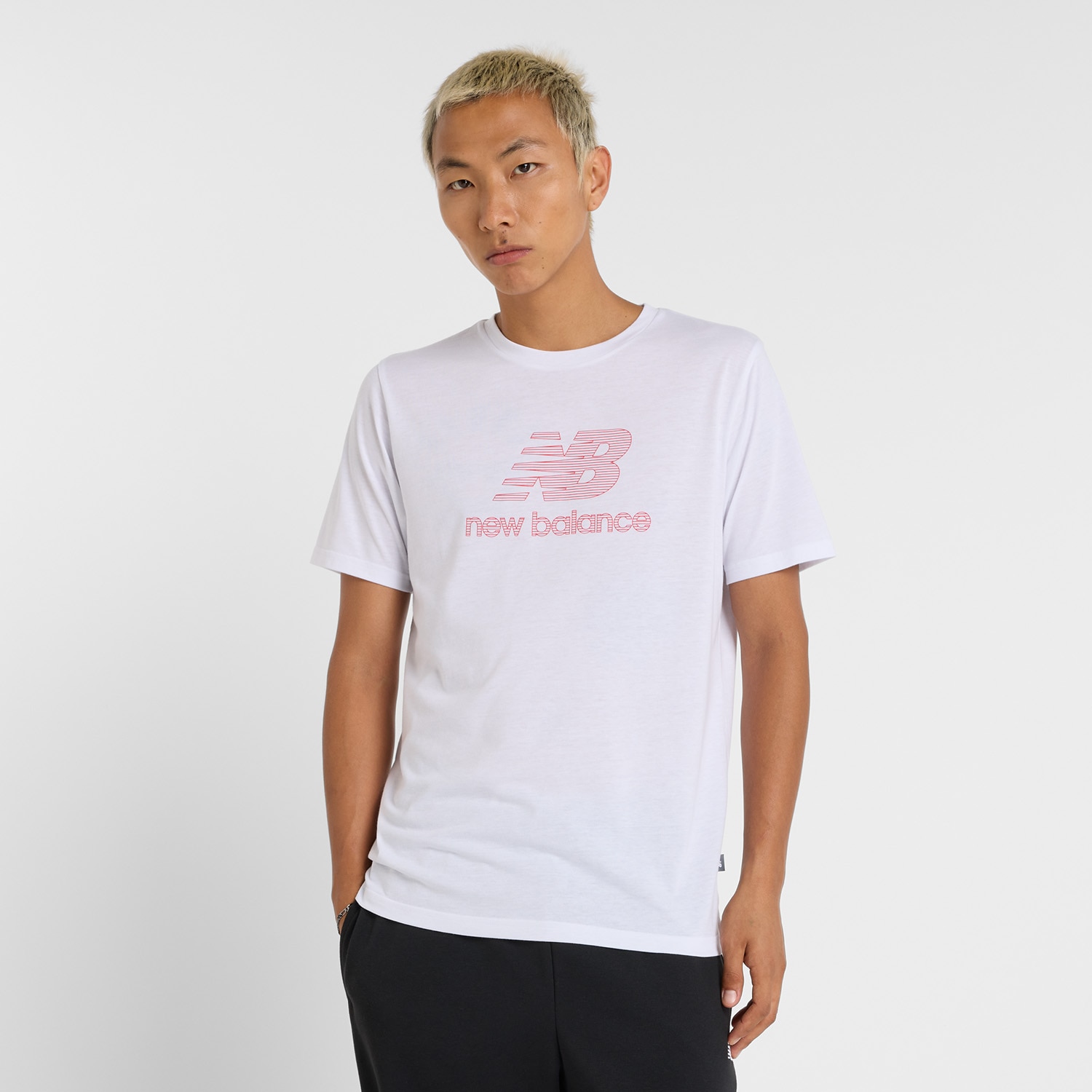 New Balance Laufshirt »Heathertech Logo T-Shirt«