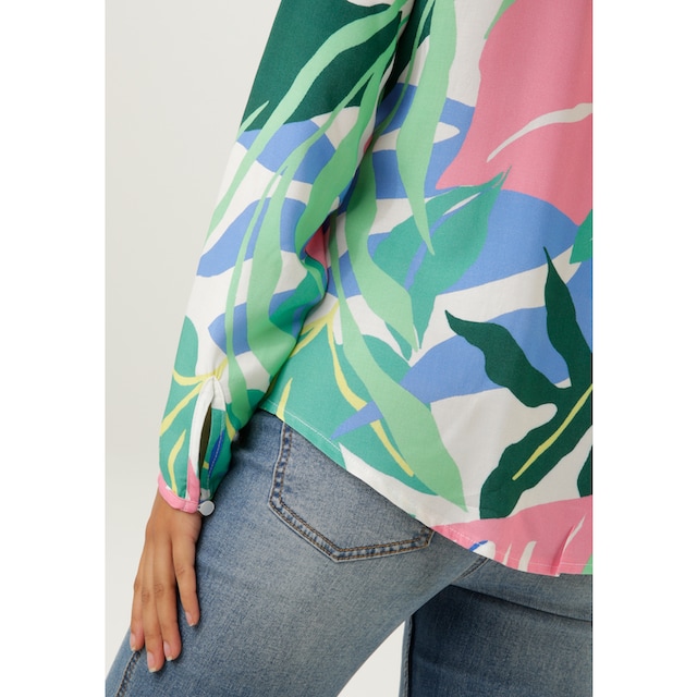Aniston CASUAL Schlupfbluse, mit grossflächigen Blättern bedruckt - NEUE  KOLLEKTION online shoppen | Jelmoli-Versand