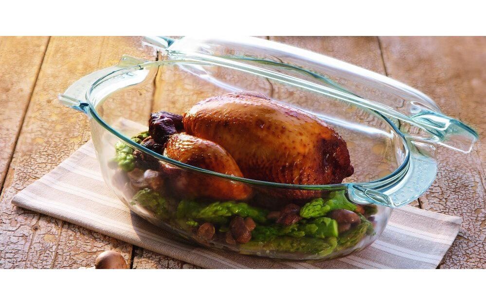 PYREX Kochtopf »4,5 L, 38 x 23 x 15 cm«, Glas