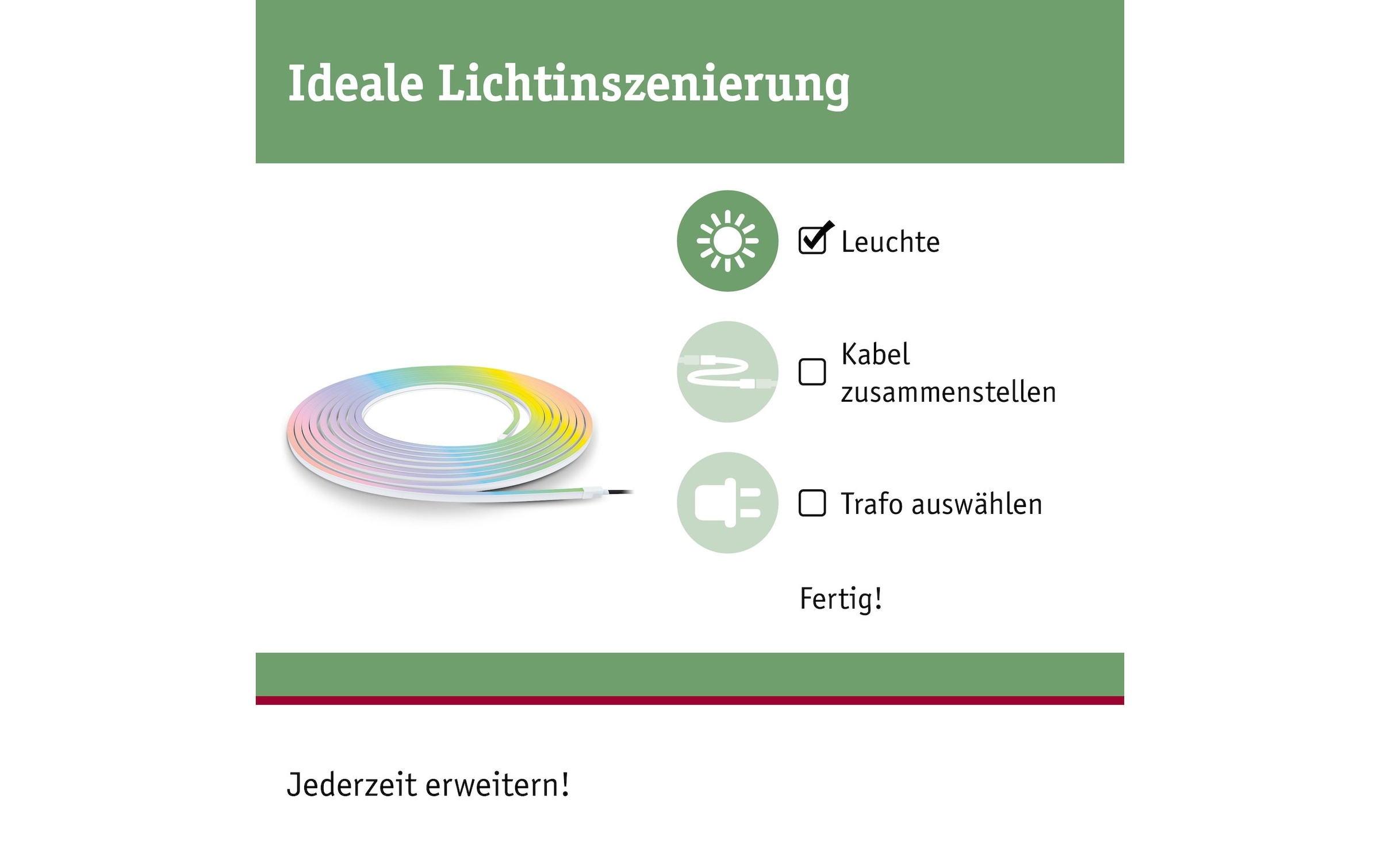 Paulmann LED-Streifen »Smart Home Plug«