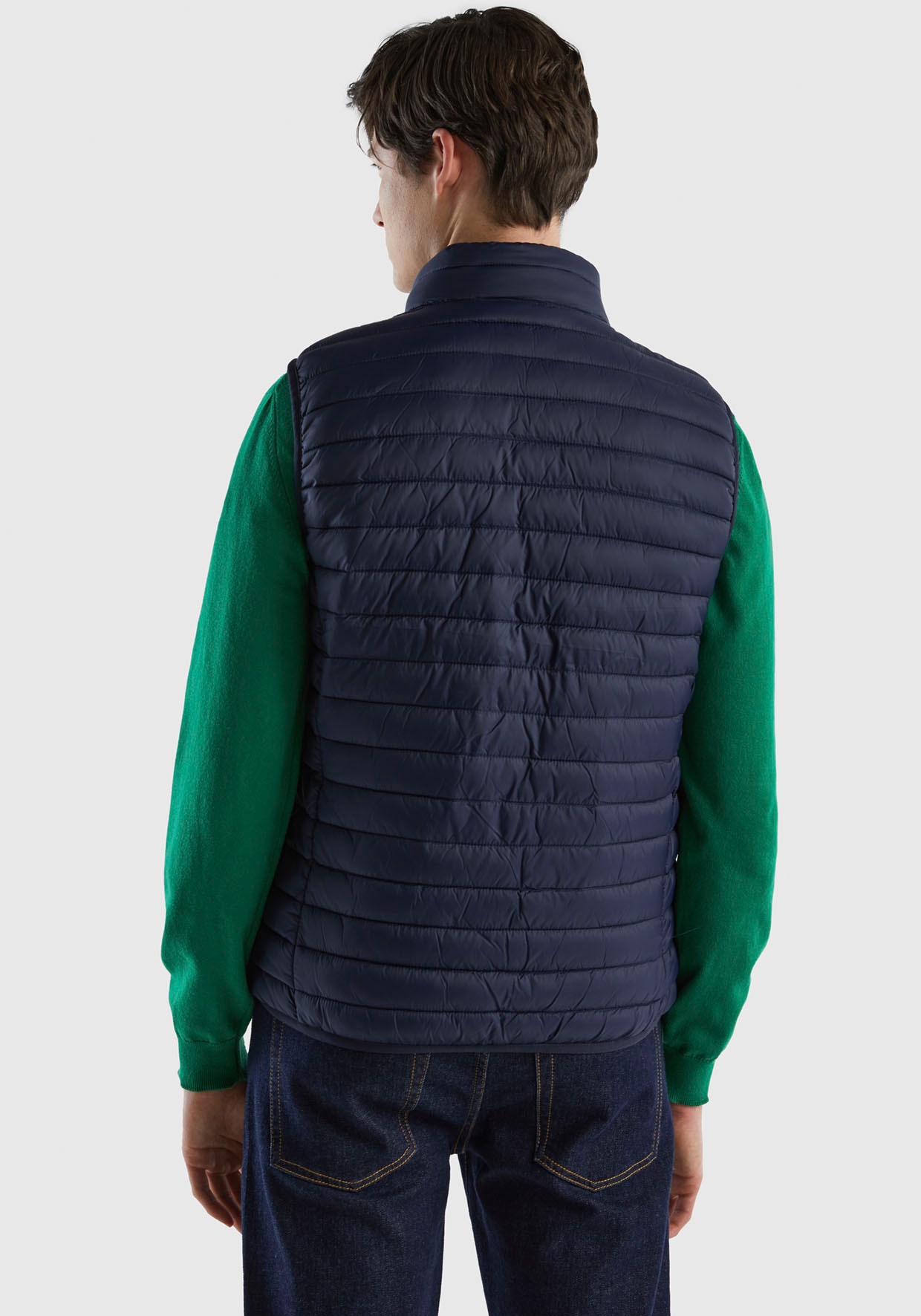 United Colors of Benetton Steppweste, mit seitlichen Zipper-Taschen