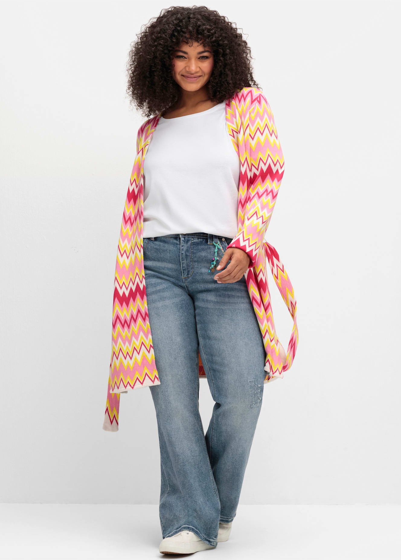 sheego by Joe Browns Longstrickjacke