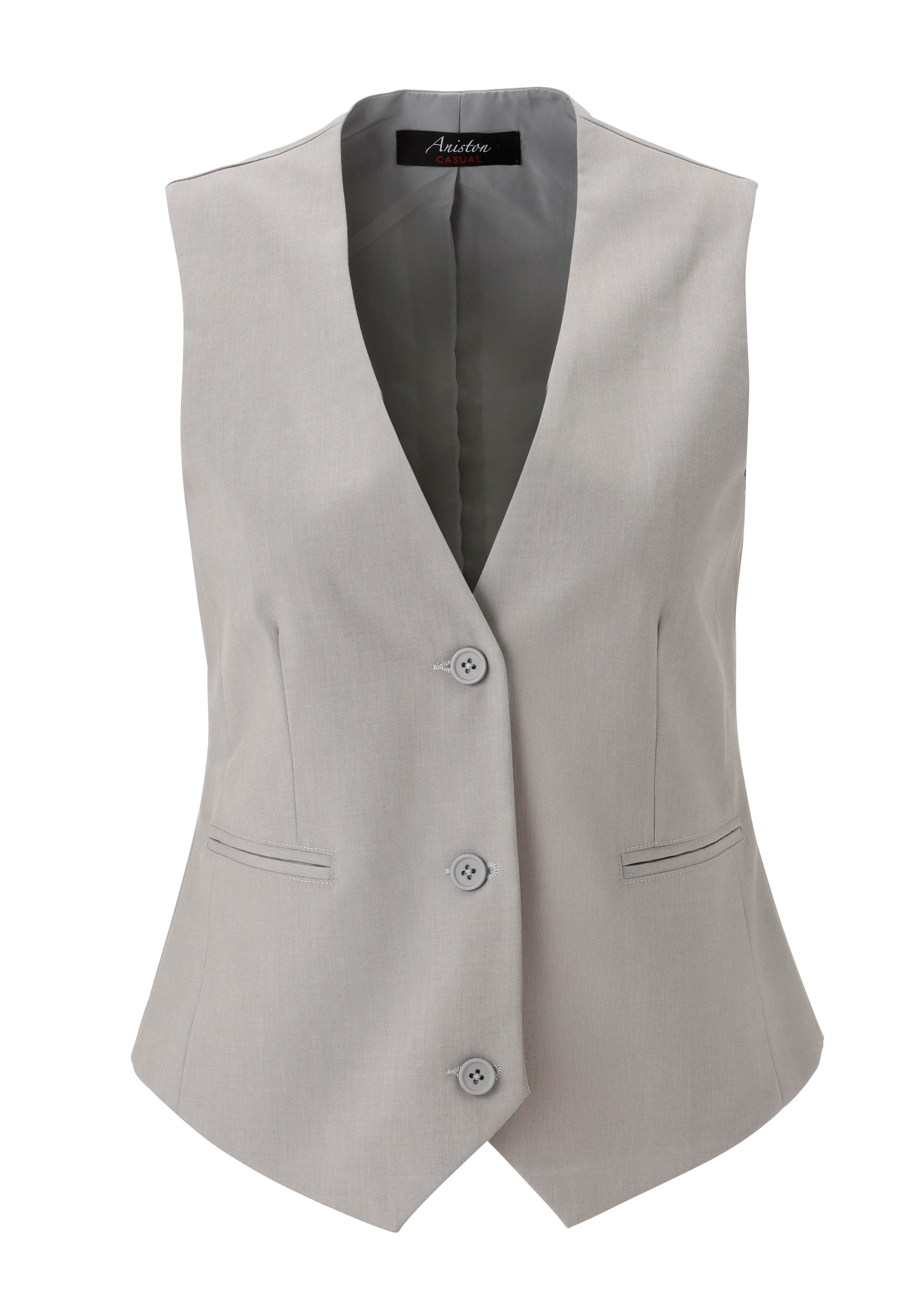 Aniston CASUAL Anzugweste, mit tonigen Knöpfen zu schliessen - NEUE KOLLEKTION