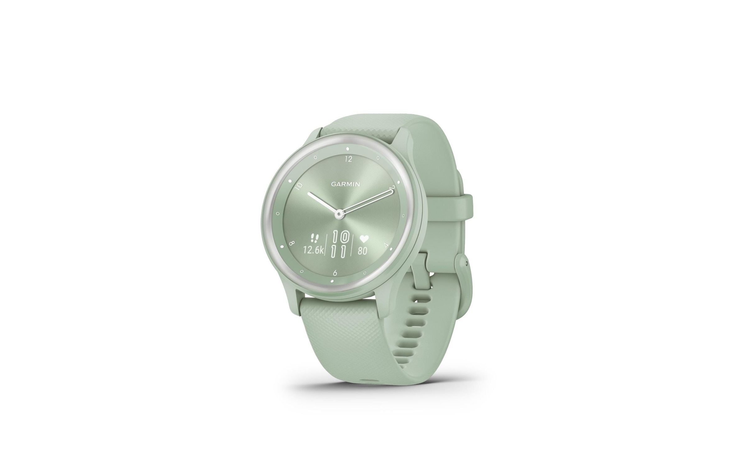 Garmin Smartwatch »GARMIN Sportuhr Vivomove Sport Mint«, Android Wear,)