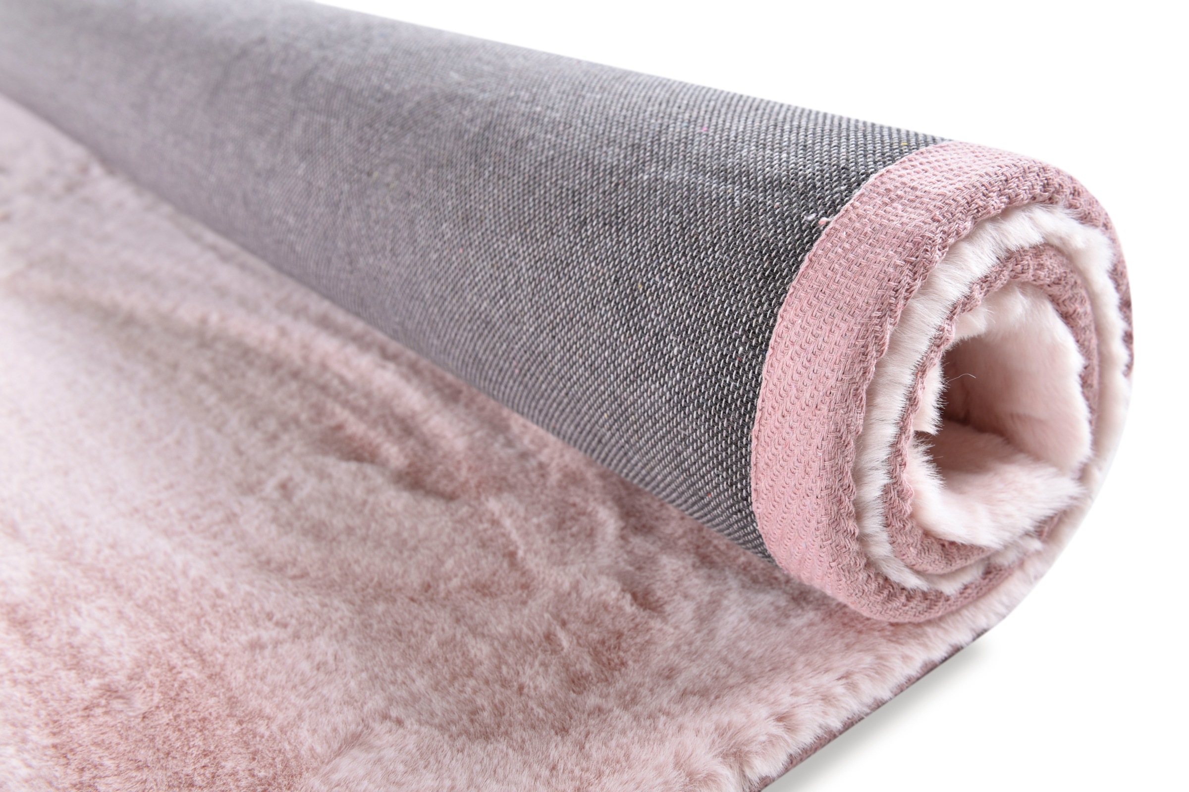 my home Fellteppich »Guidel«, rechteckig, 30 mm Höhe, Kunstfell, Kuschelteppich, Uni Farben, super weich, Wohnzimmer