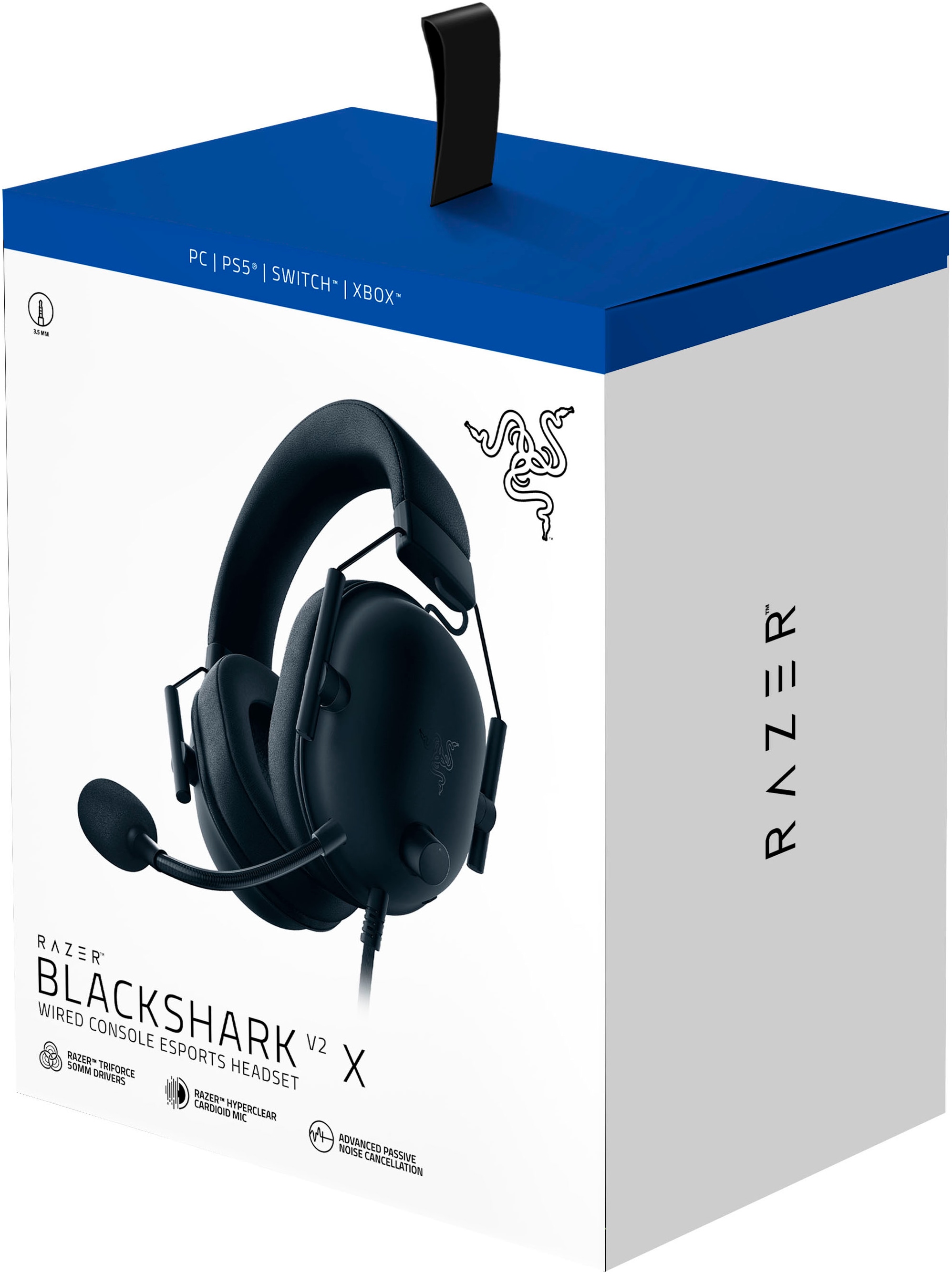 RAZER Gaming-Headset »Blackshark V2 X Playstation«, Noise-Cancelling