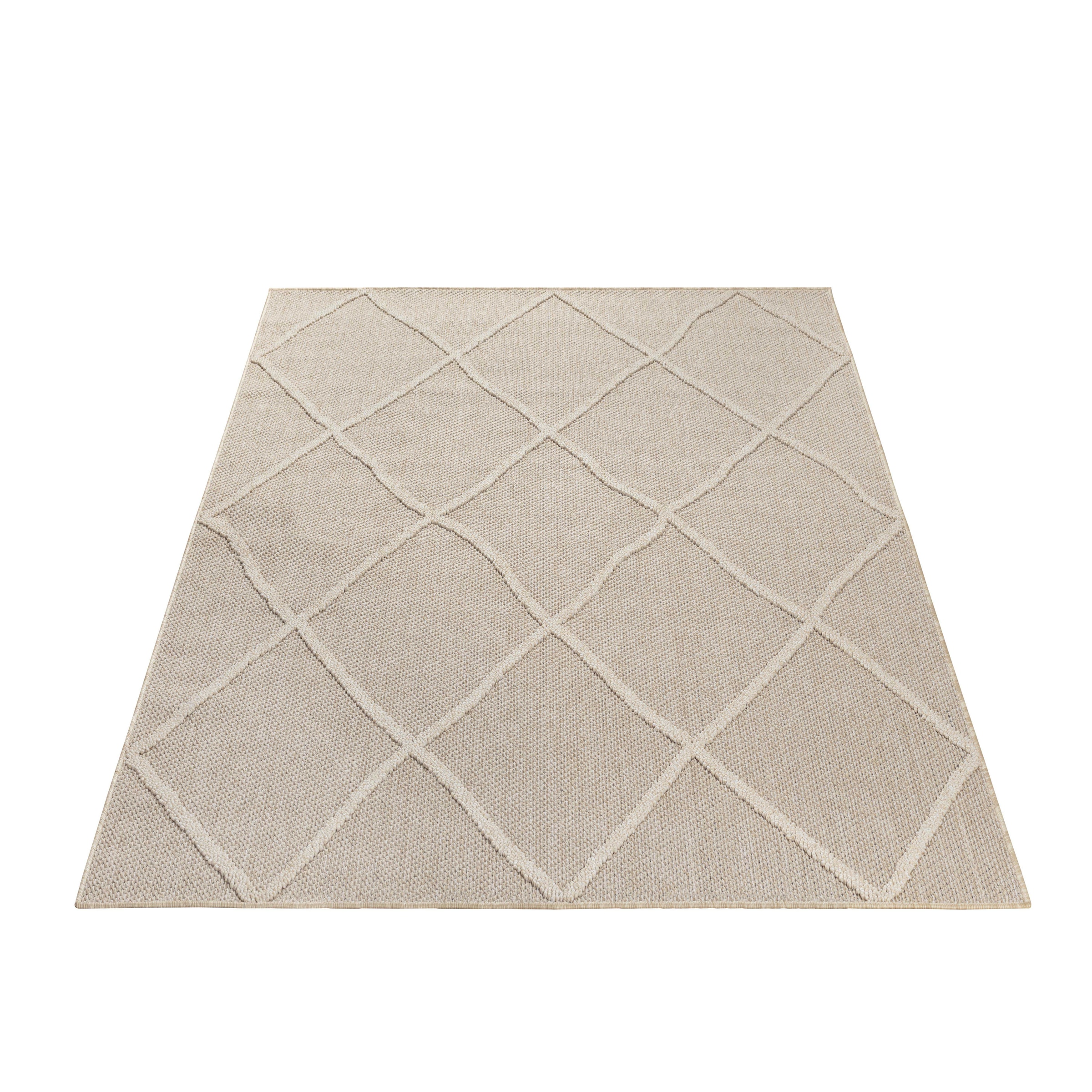 Ayyildiz Teppiche Outdoorteppich »PATARA 4952«, rechteckig, 8 mm Höhe, Läufer / Pflegeleicht / Strapazierfähig / In- und Outdoor geeignet